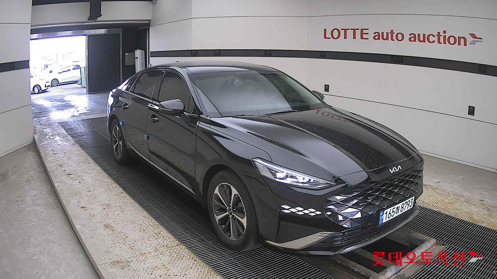 Kia K8 Hybrid 2022 Aurora Black Pearl из Кореи, фото 2