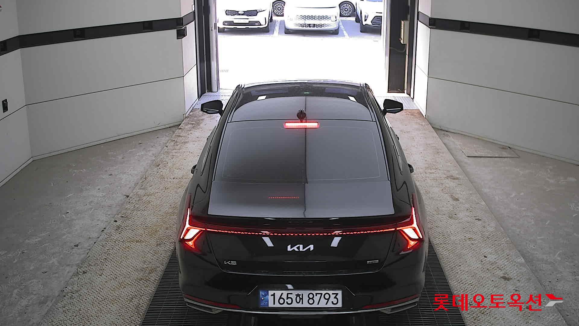 Kia K8 Hybrid 2022 Aurora Black Pearl из Кореи, фото 5