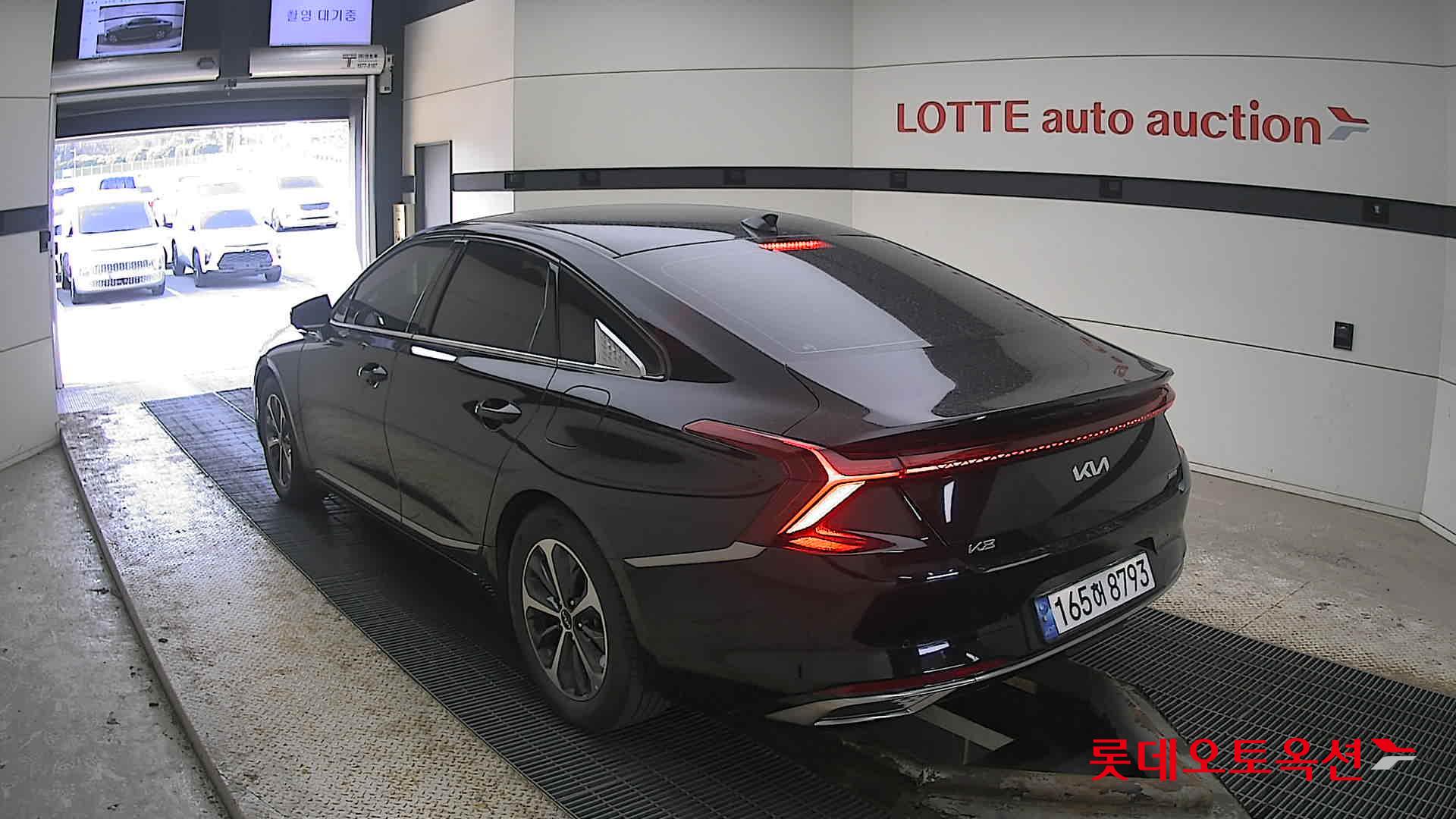 Kia K8 Hybrid 2022 Aurora Black Pearl из Кореи, фото 6