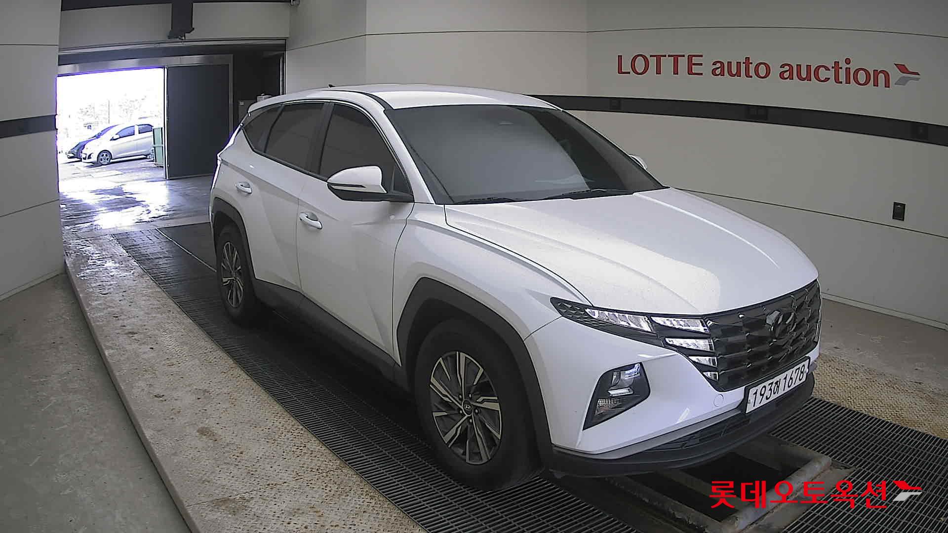 Hyundai Tucson Hybrid 2022 Creamy White Pearl из Кореи, фото 2