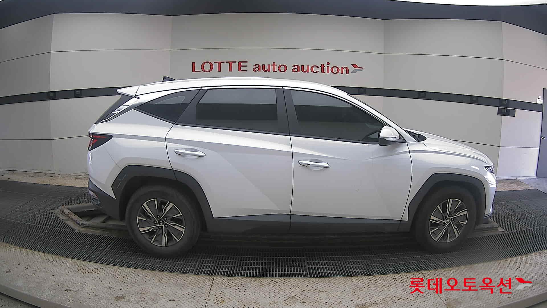 Hyundai Tucson Hybrid 2022 Creamy White Pearl из Кореи, фото 3