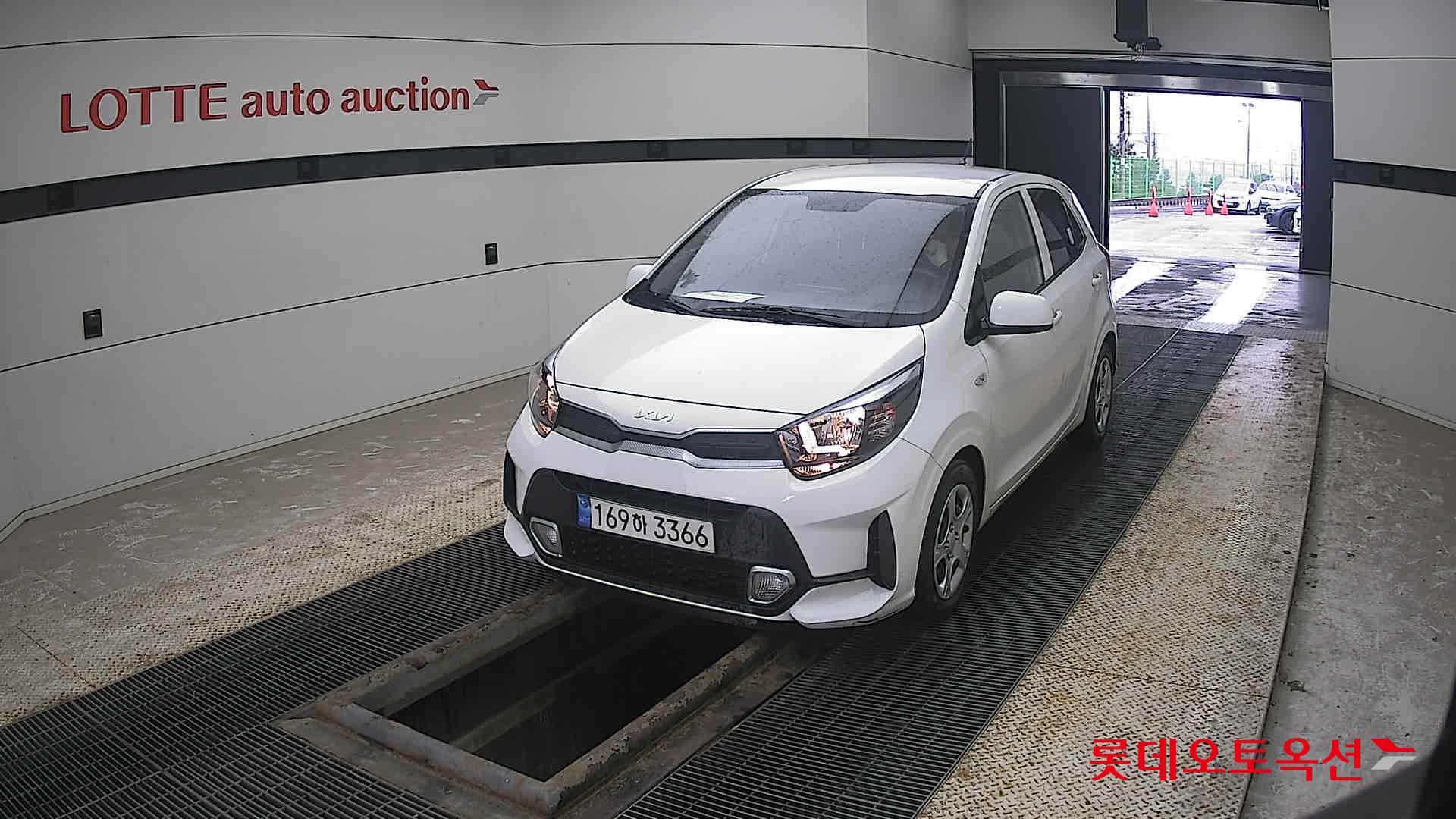 Kia Morning 2022 Clear White из Кореи