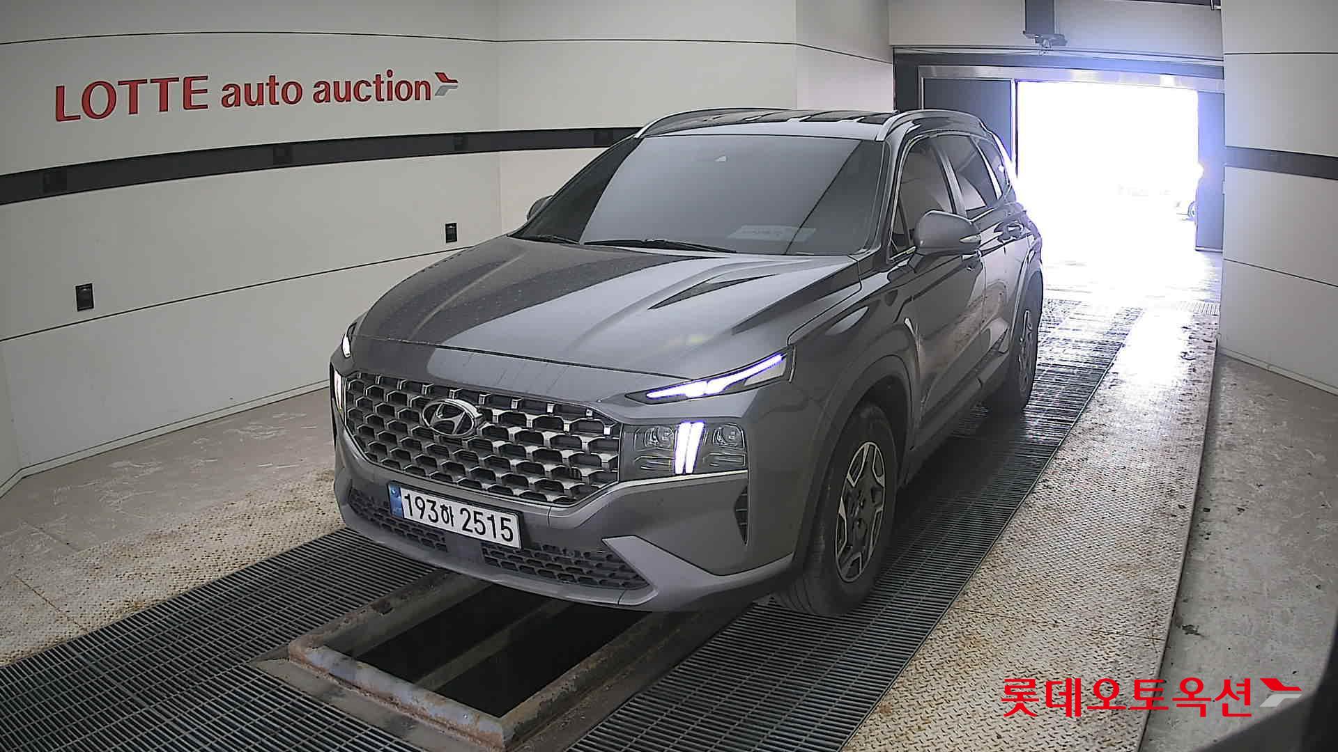 Hyundai Santa Fe Hybrid 2022 Magnetic Grey Metallic из Кореи