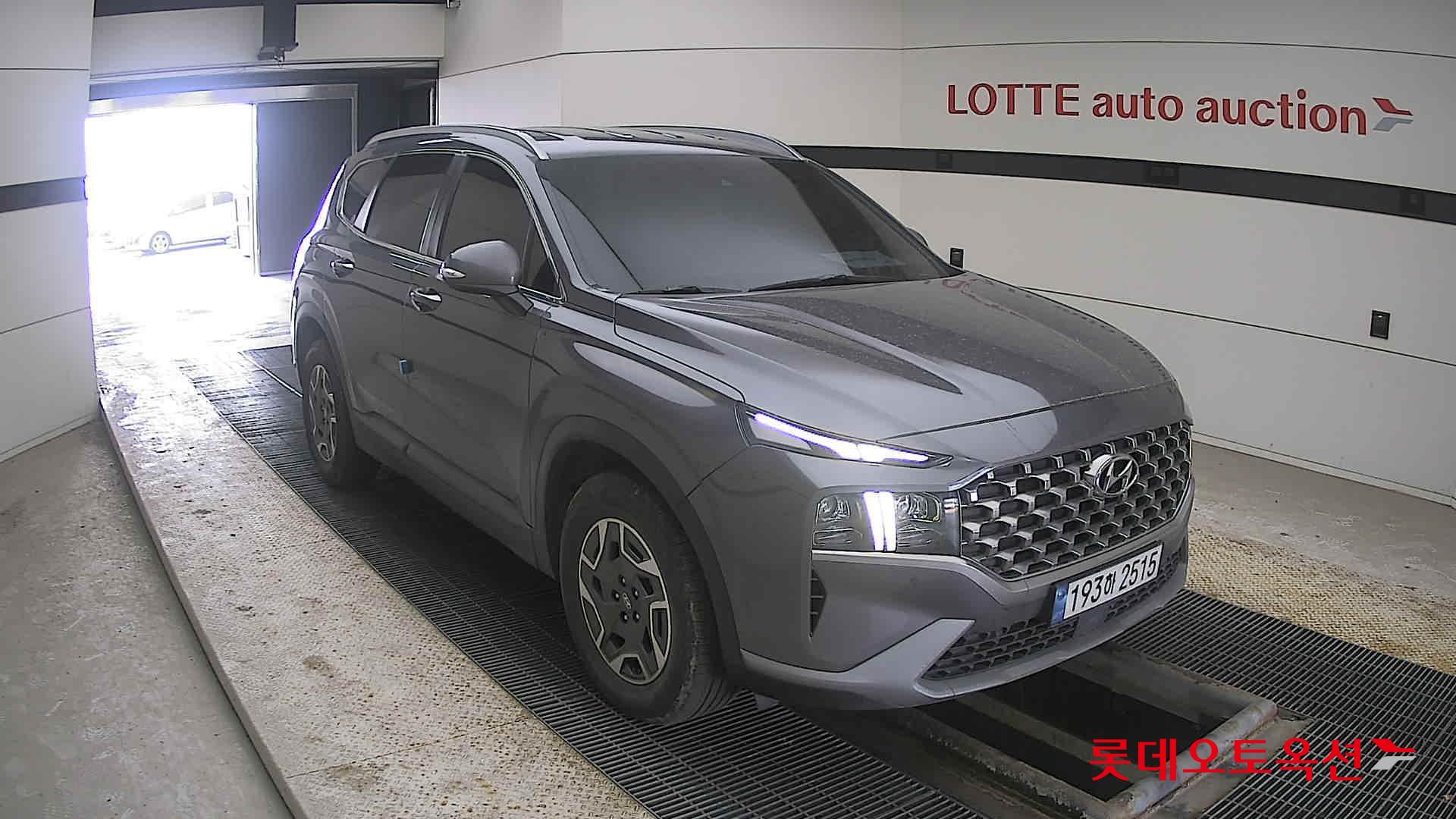 Hyundai Santa Fe Hybrid 2022 Magnetic Grey Metallic из Кореи, фото 2