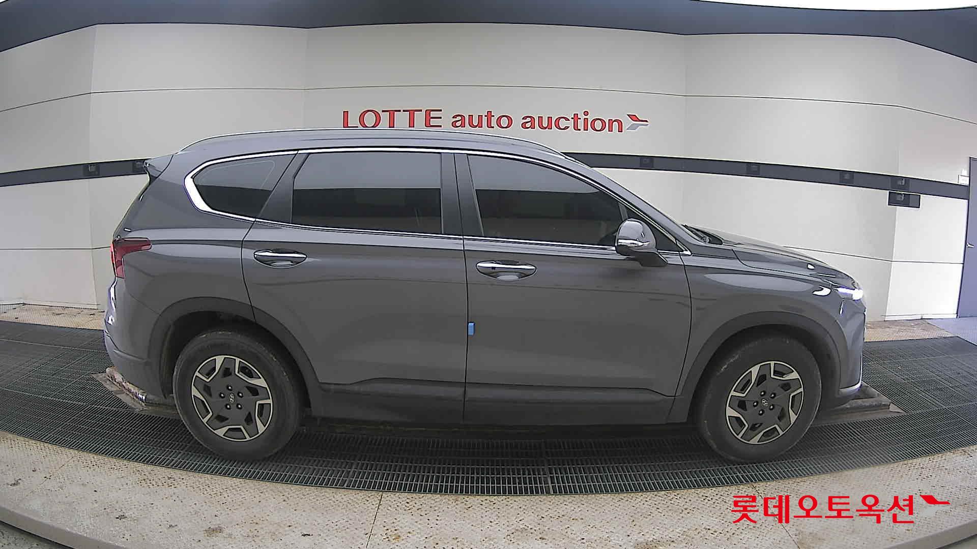 Hyundai Santa Fe Hybrid 2022 Magnetic Grey Metallic из Кореи, фото 3
