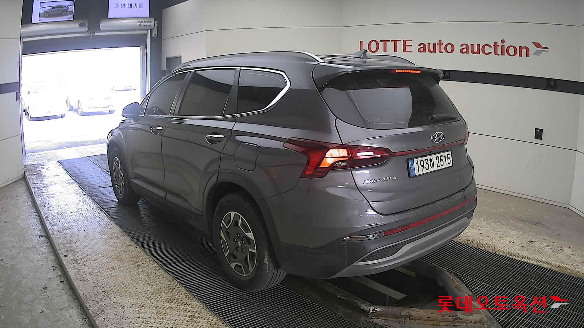 Hyundai Santa Fe Hybrid 2022 Magnetic Grey Metallic из Кореи, фото 6