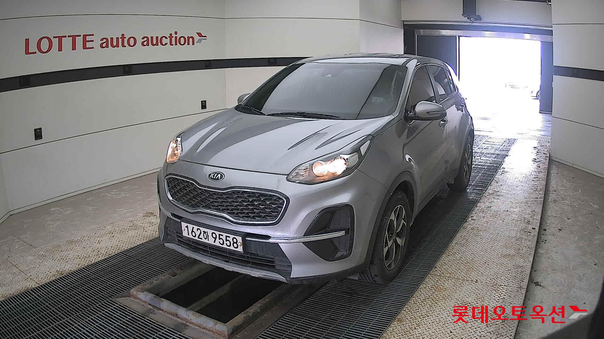 Kia Sportage 2021 Steelgray из Кореи