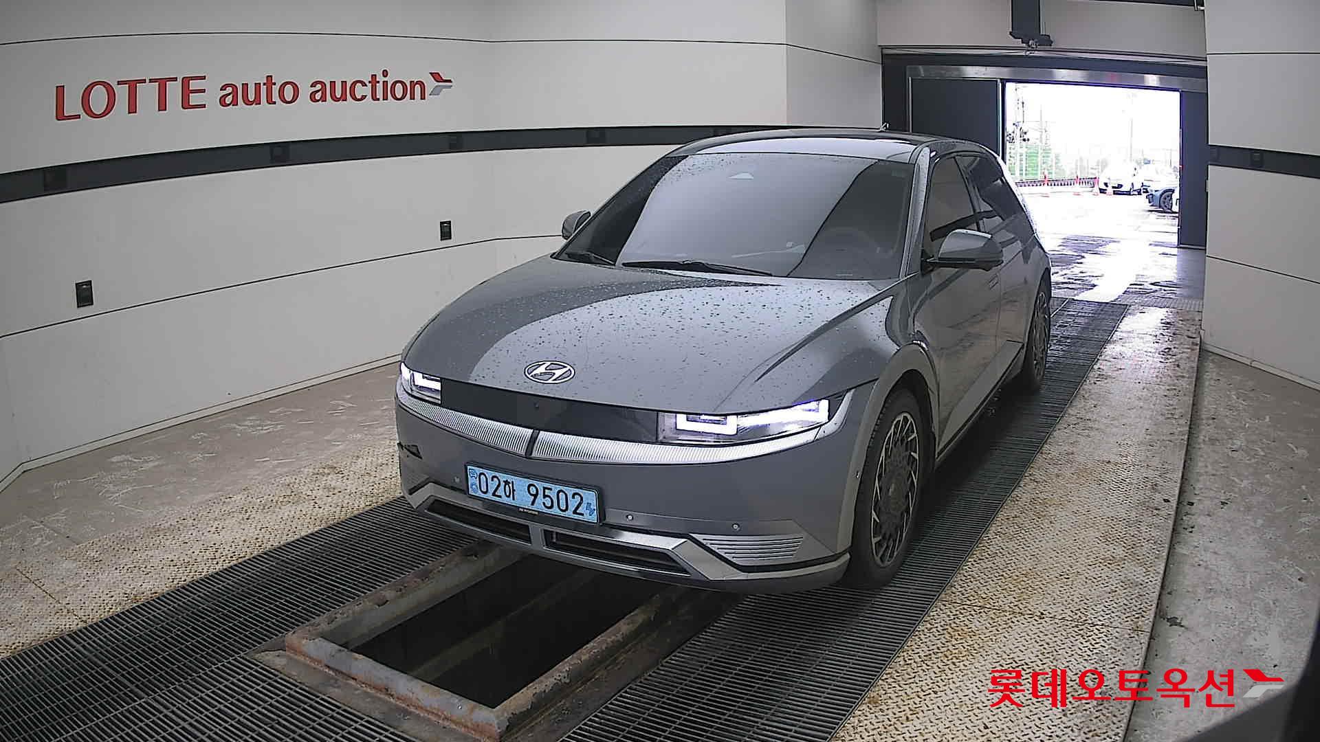 Hyundai IONIQ 5 2022 Galactic Grey Metallic из Кореи