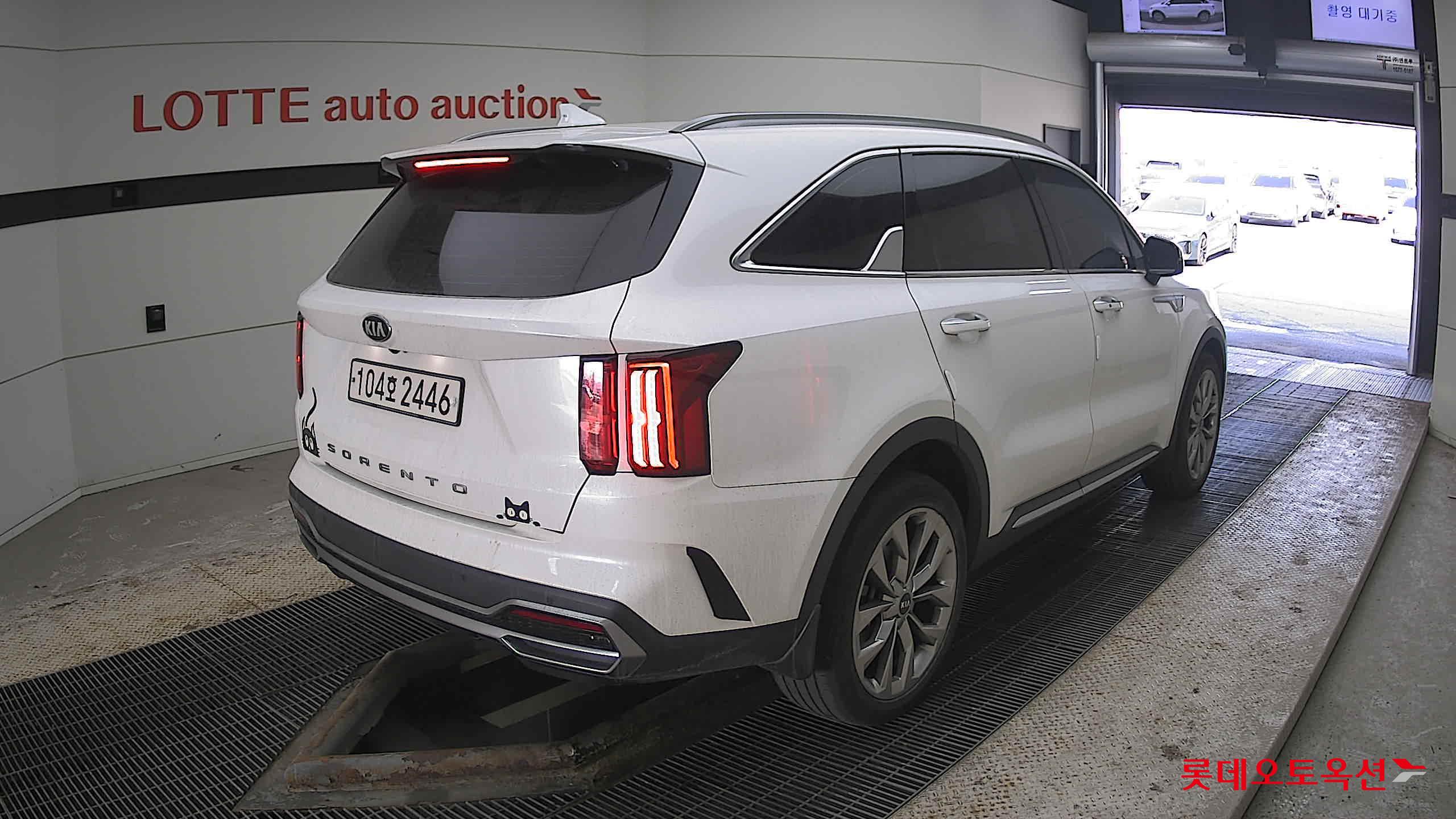 Kia Sorento 2021 Snow White Pearl (optional) из Кореи, фото 4