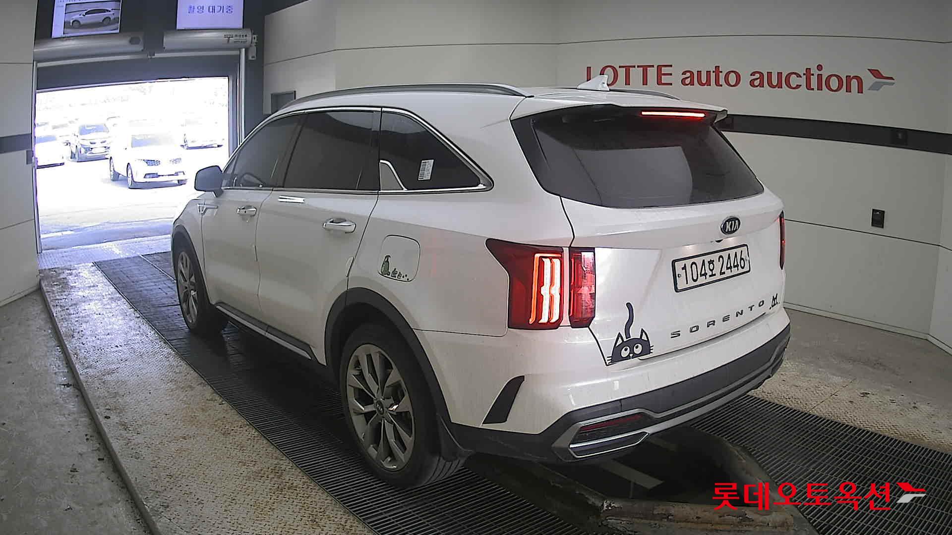 Kia Sorento 2021 Snow White Pearl (optional) из Кореи, фото 6