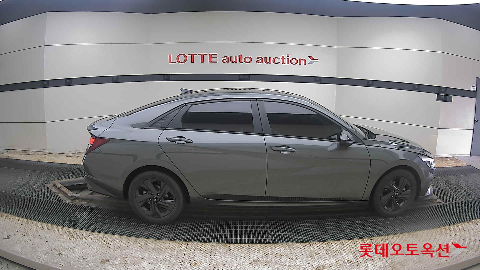 Hyundai Avante Hybrid 2023 Amazon Grey Metallic из Кореи, фото 3