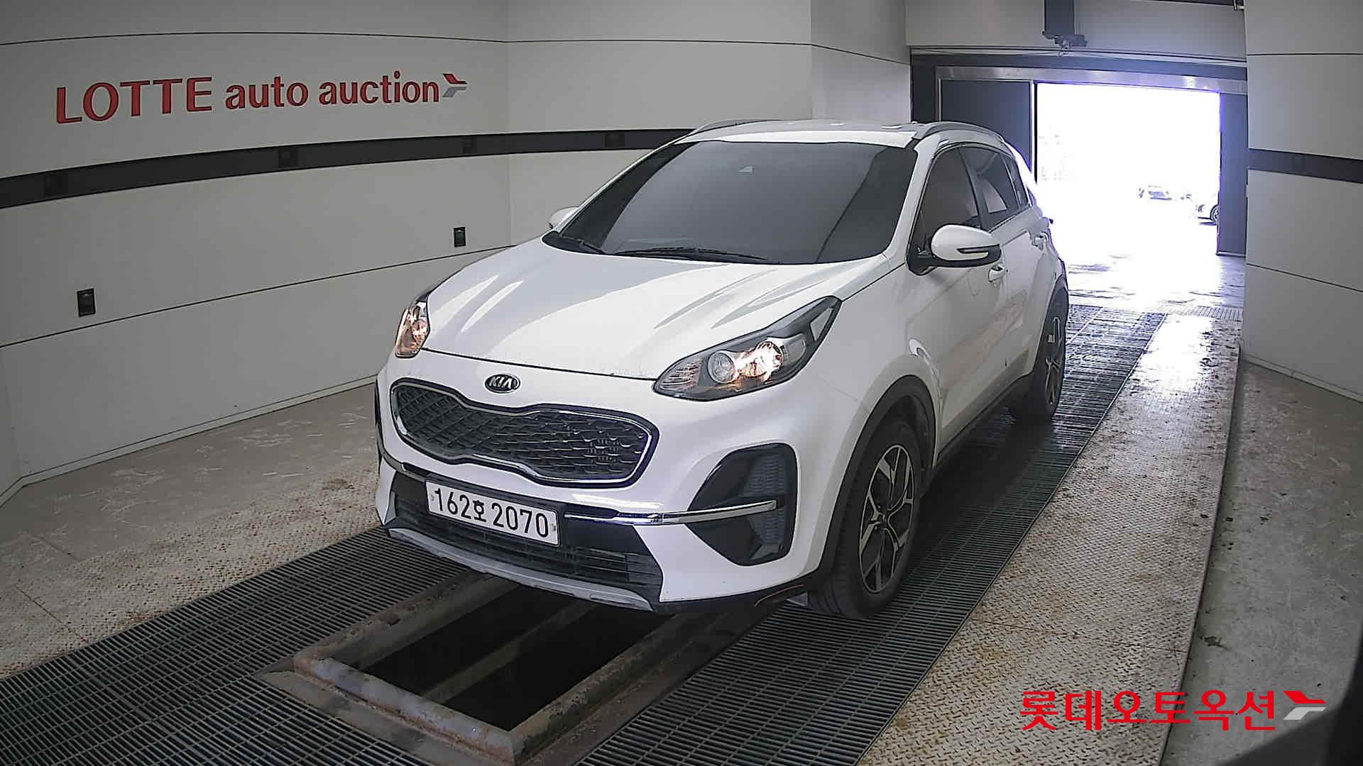 Kia Sportage 2021 Snow White Pearl (optional) из Кореи