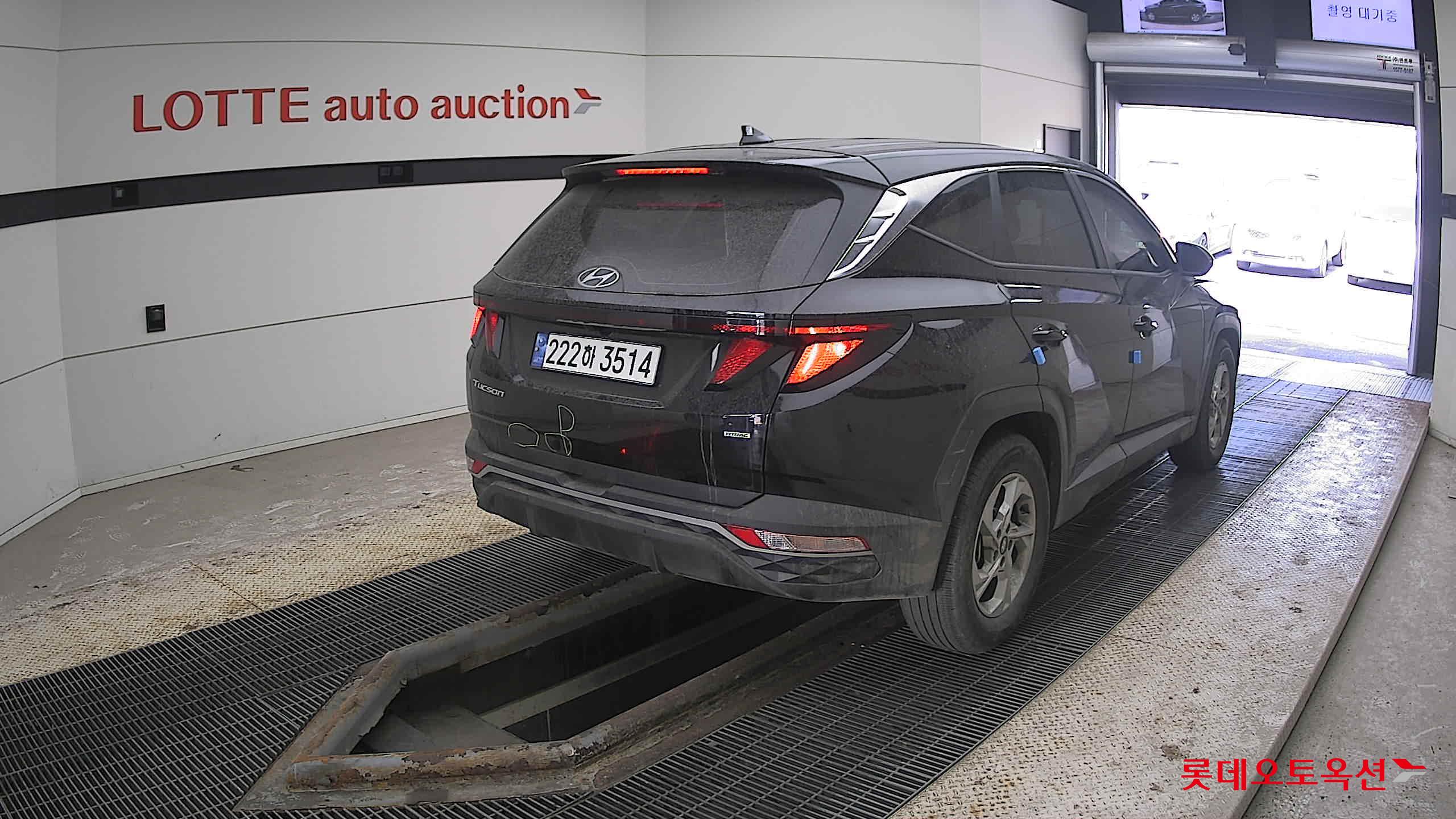 Hyundai Tucson 2023 Phantom Black Pearl из Кореи, фото 4