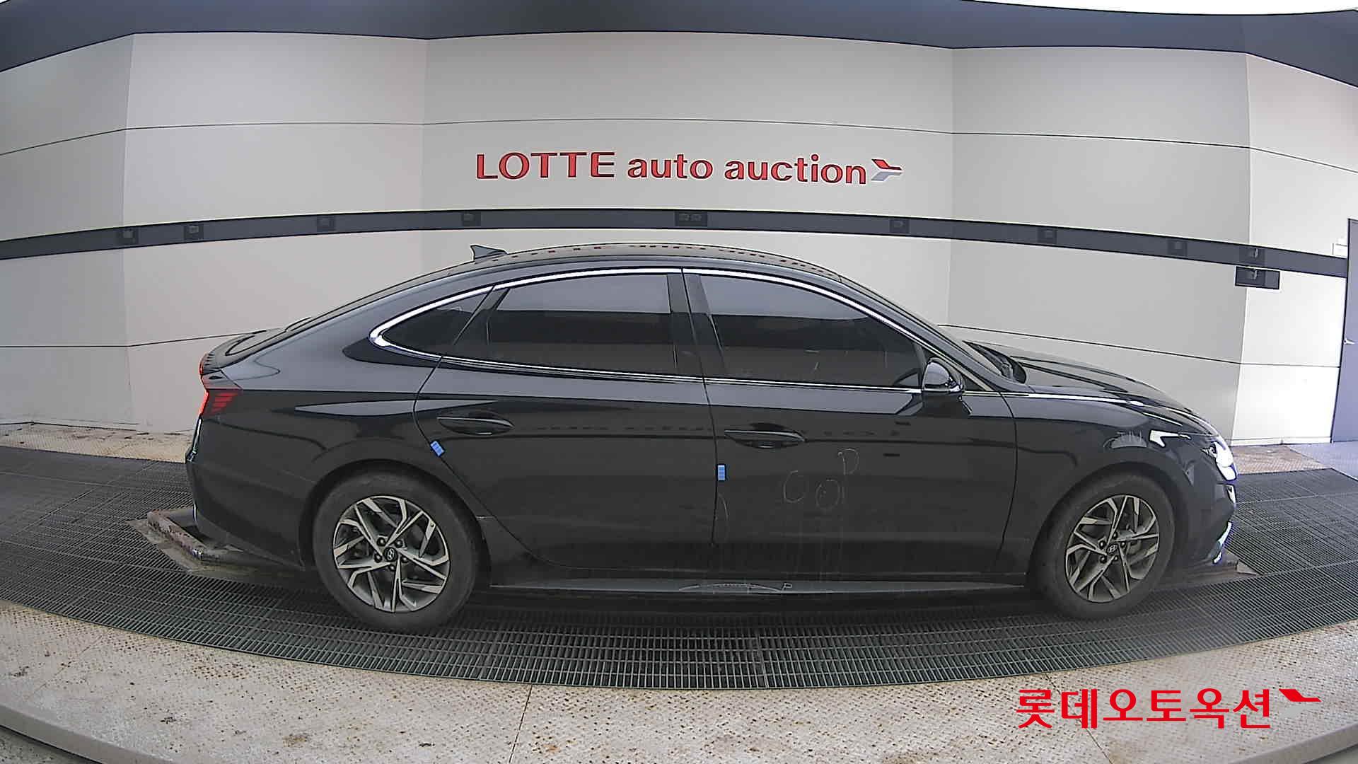 Hyundai Sonata 2022 Midnight Black Pearl из Кореи, фото 3