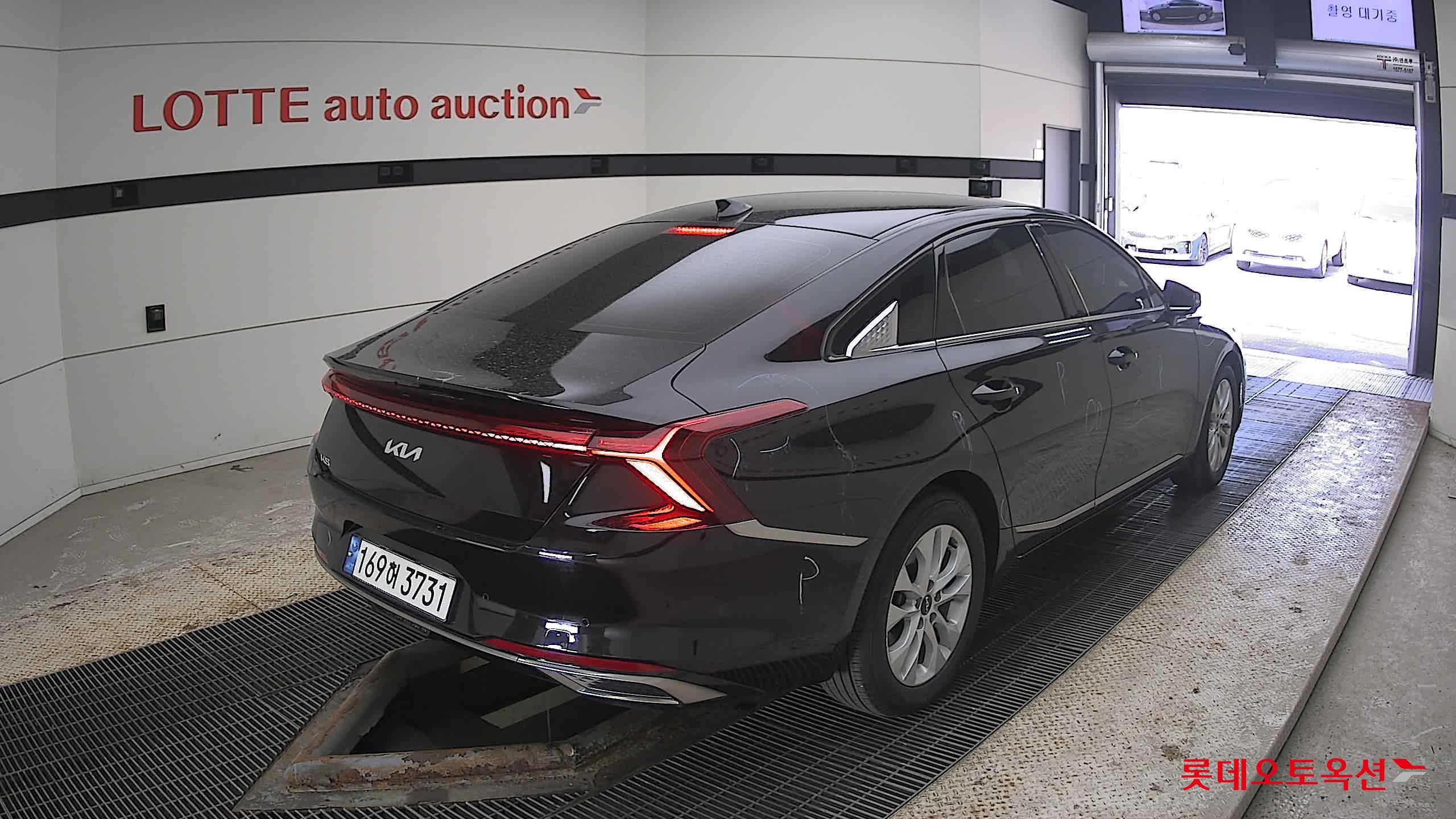 Kia K8 2022 Aurora Black Pearl из Кореи, фото 4