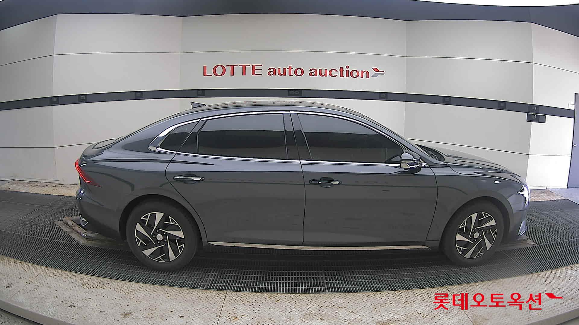 Hyundai Grandeur Hybrid 2022 Nocturne Grey Metallic из Кореи, фото 3