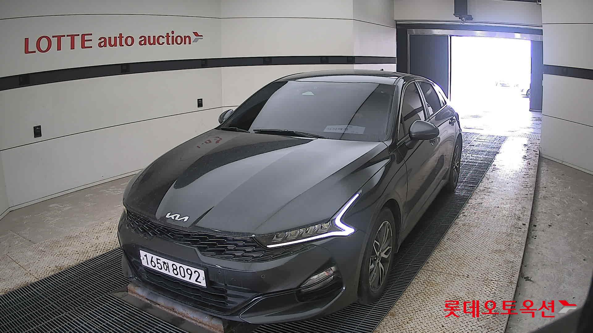 Kia K5 2022 Interstellagray из Кореи