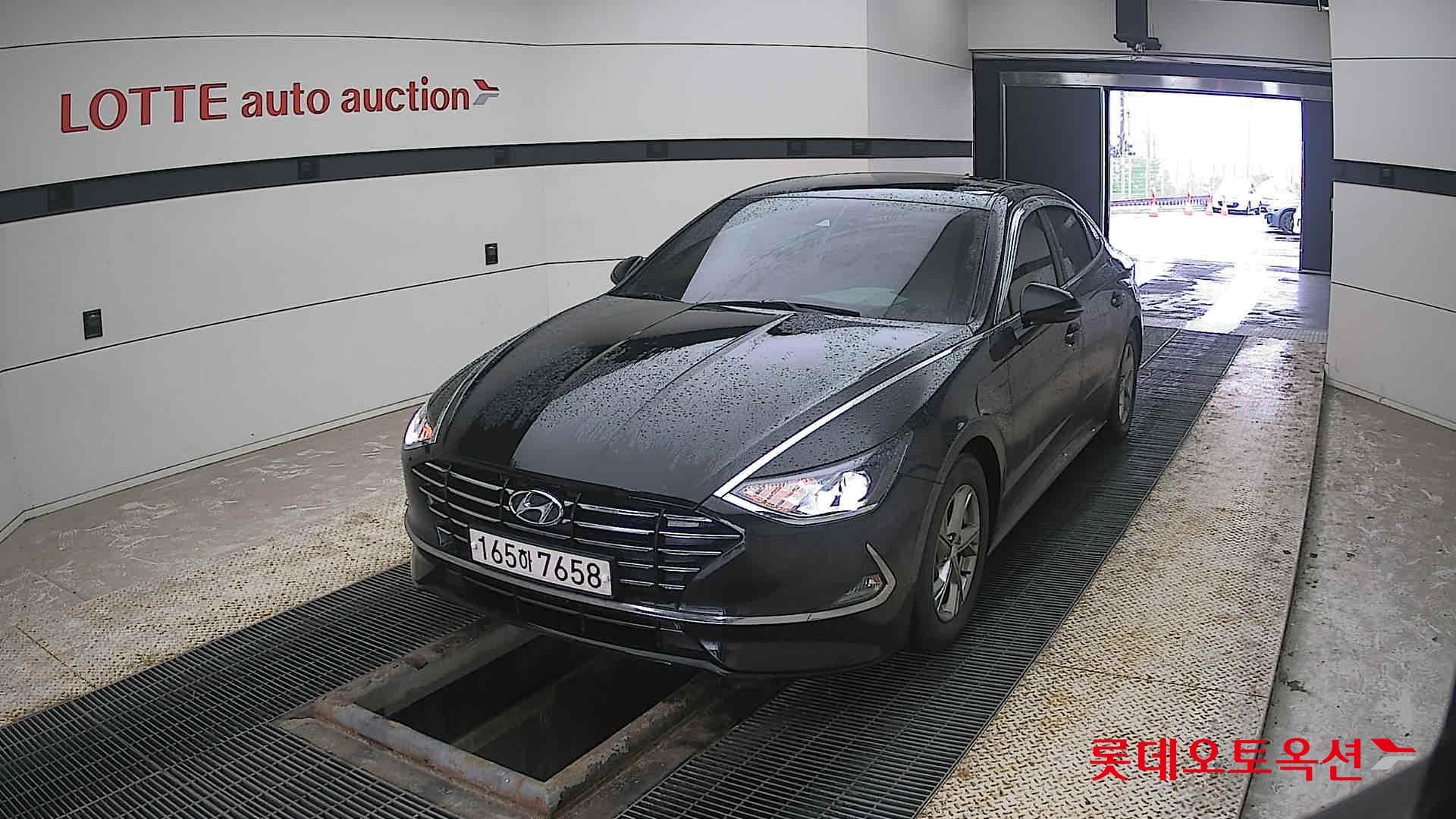 Hyundai Sonata 2022 Midnight Black Pearl из Кореи