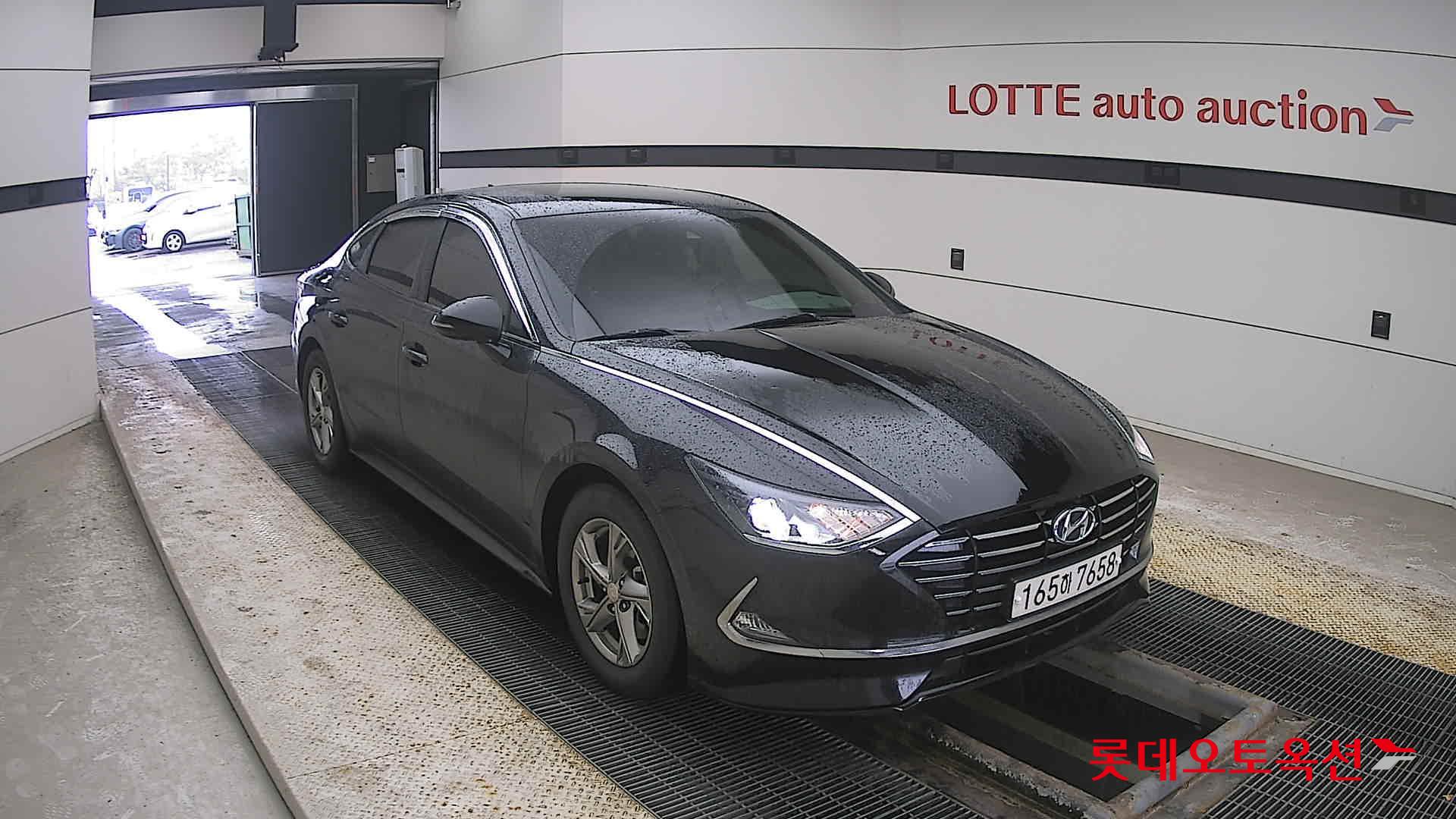 Hyundai Sonata 2022 Midnight Black Pearl из Кореи, фото 2