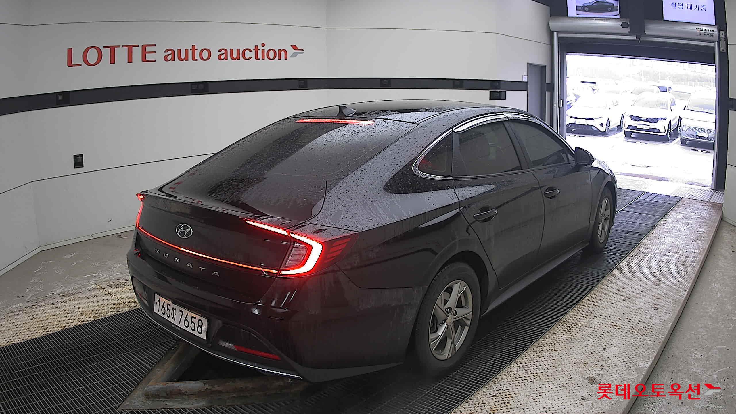 Hyundai Sonata 2022 Midnight Black Pearl из Кореи, фото 4