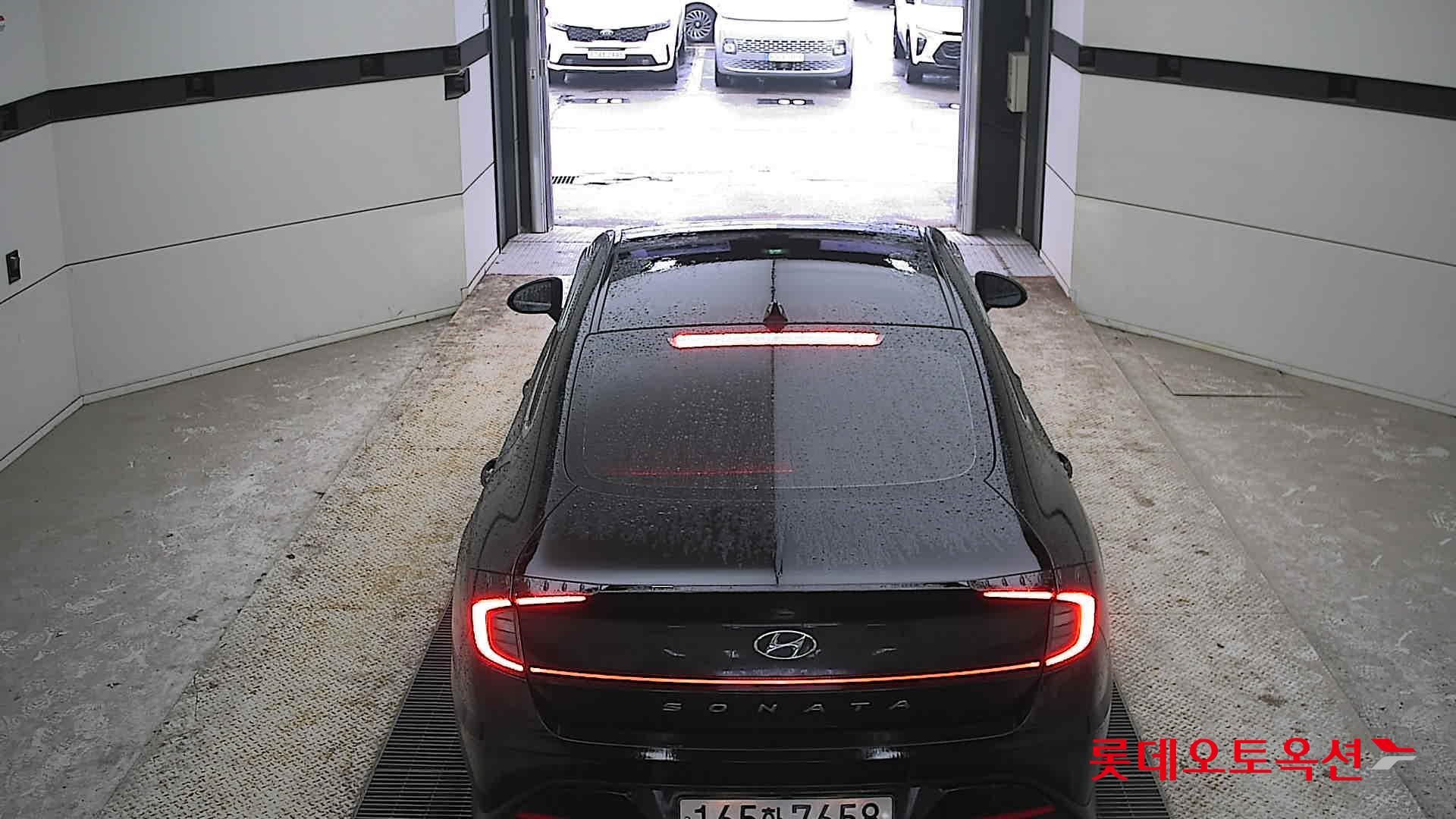 Hyundai Sonata 2022 Midnight Black Pearl из Кореи, фото 5