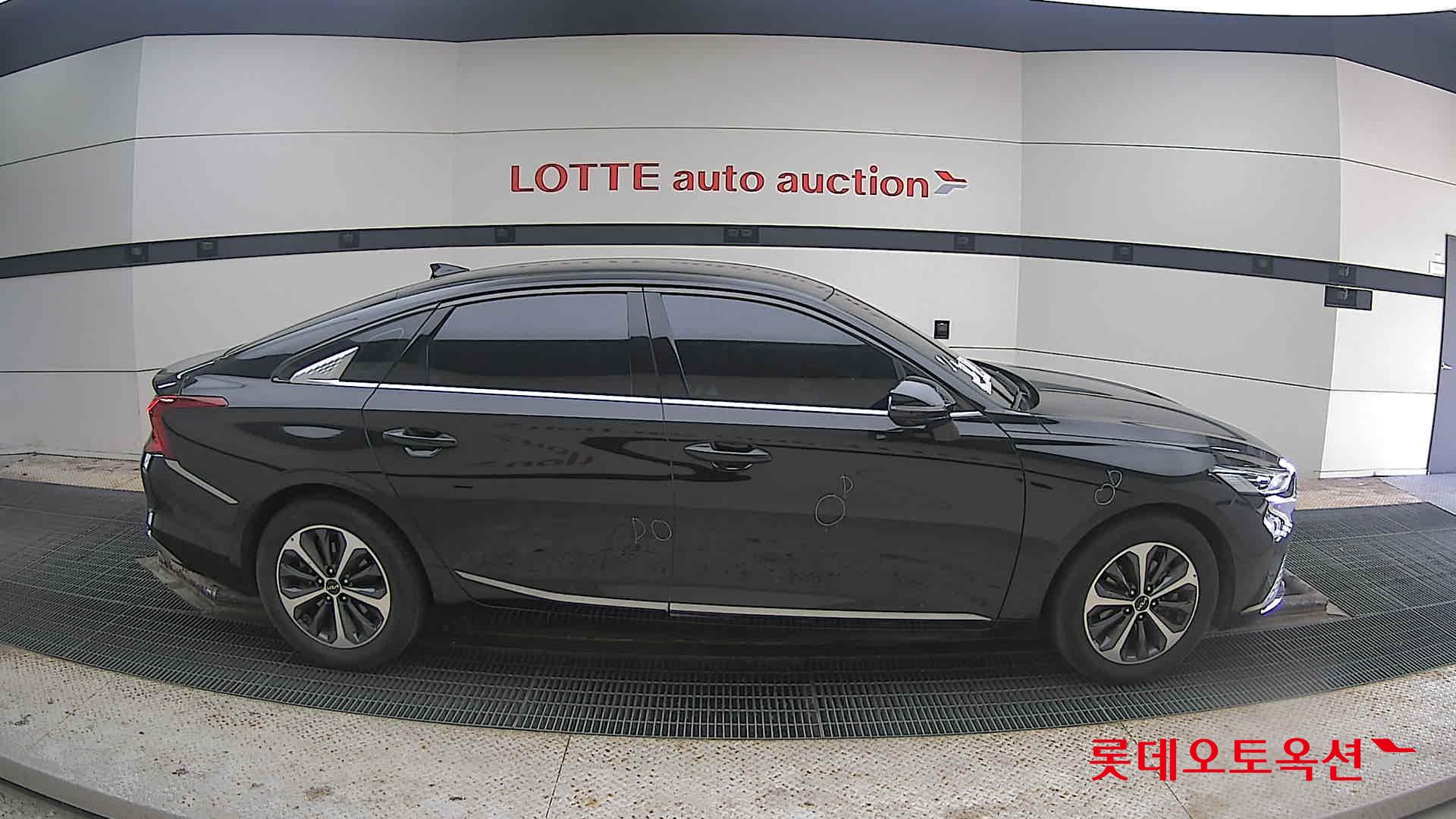 Kia K8 Hybrid 2022 Aurora Black Pearl из Кореи, фото 3