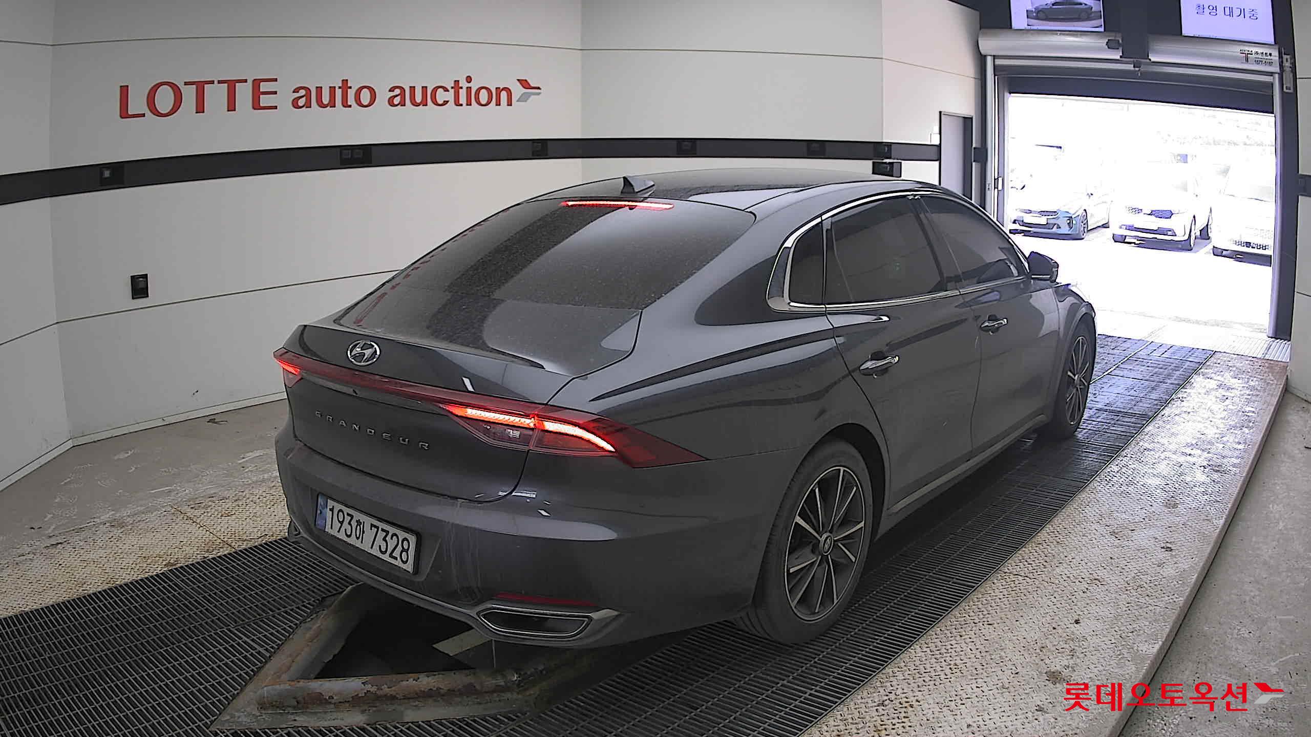 Hyundai Grandeur 2022 Nocturne Grey Metallic из Кореи, фото 4