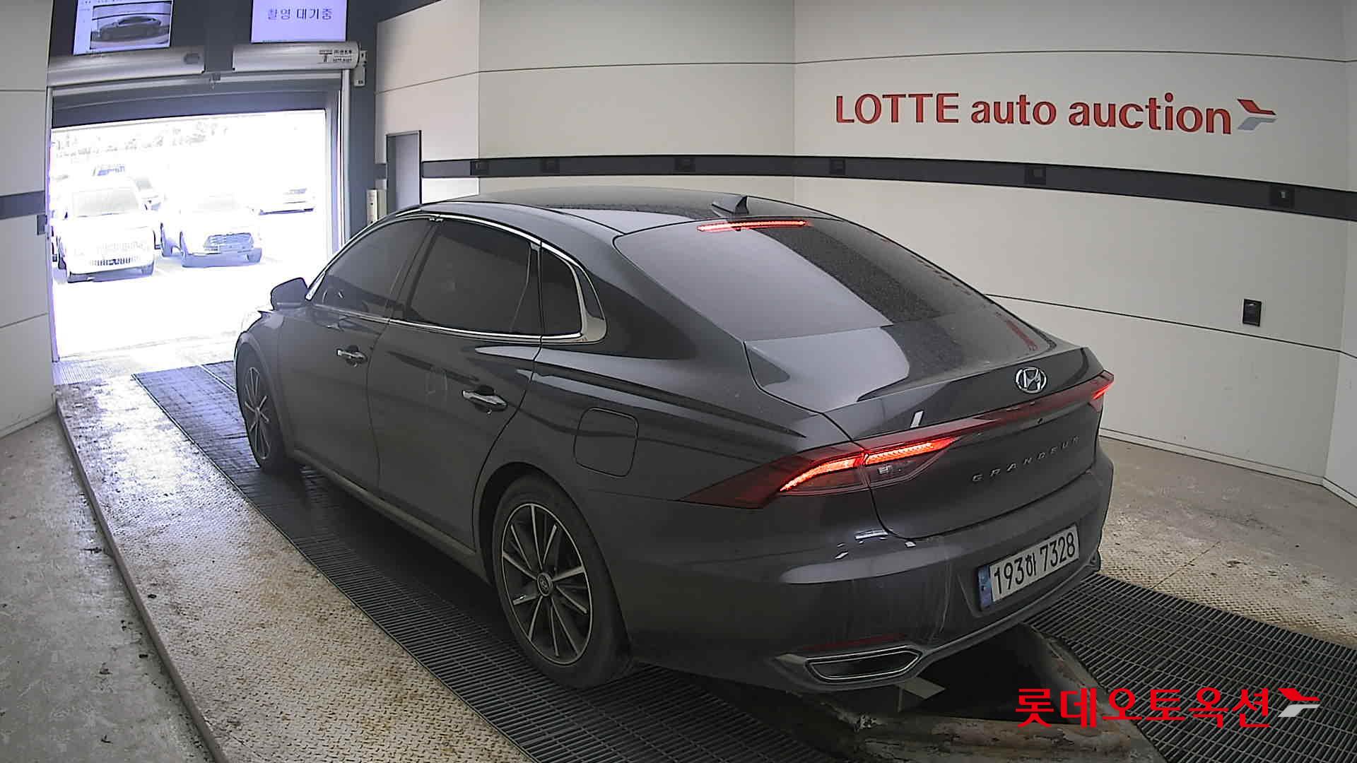 Hyundai Grandeur 2022 Nocturne Grey Metallic из Кореи, фото 6