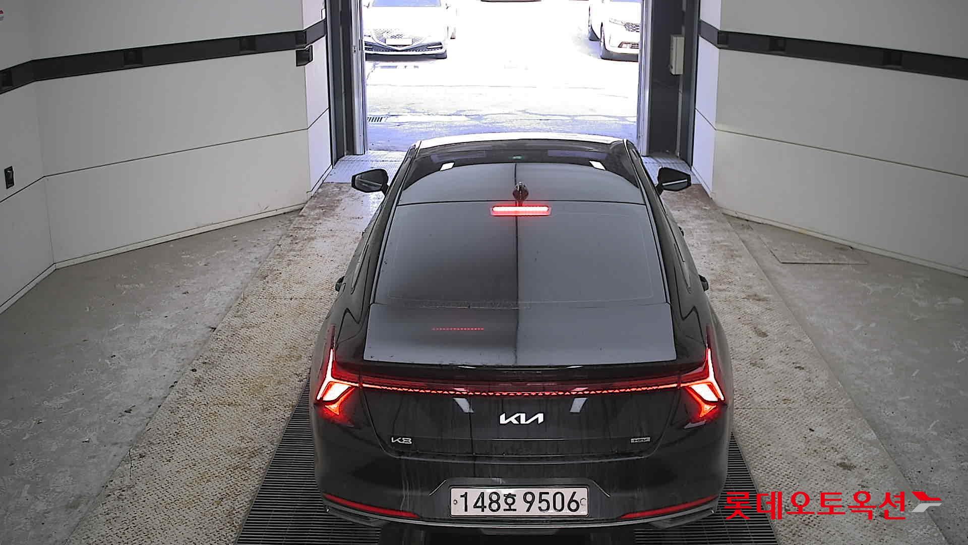 Kia K8 Hybrid 2022 Aurora Black Pearl из Кореи, фото 5