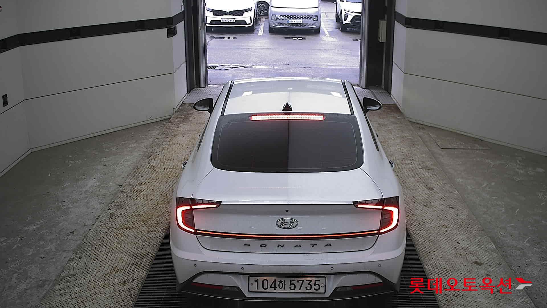 Hyundai Sonata 2021 White cream (optional) из Кореи, фото 5