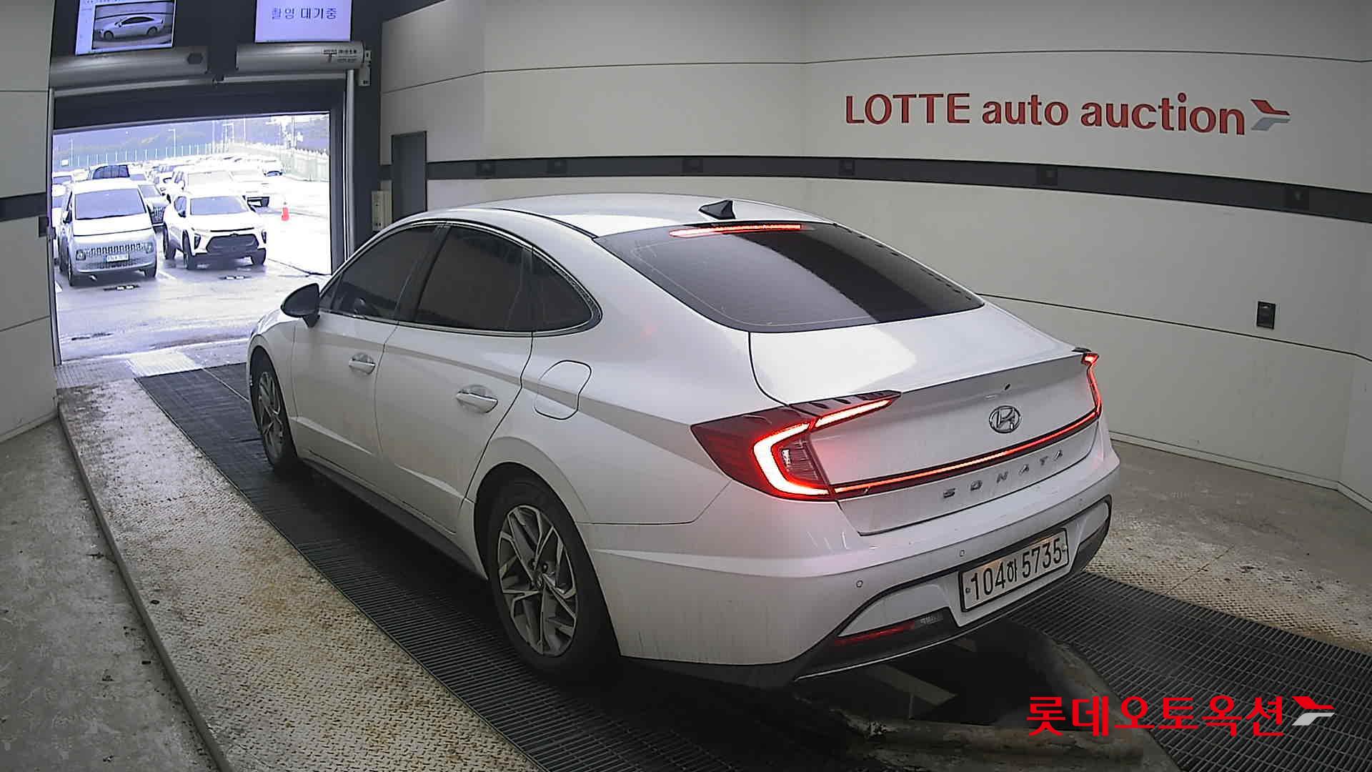 Hyundai Sonata 2021 White cream (optional) из Кореи, фото 6