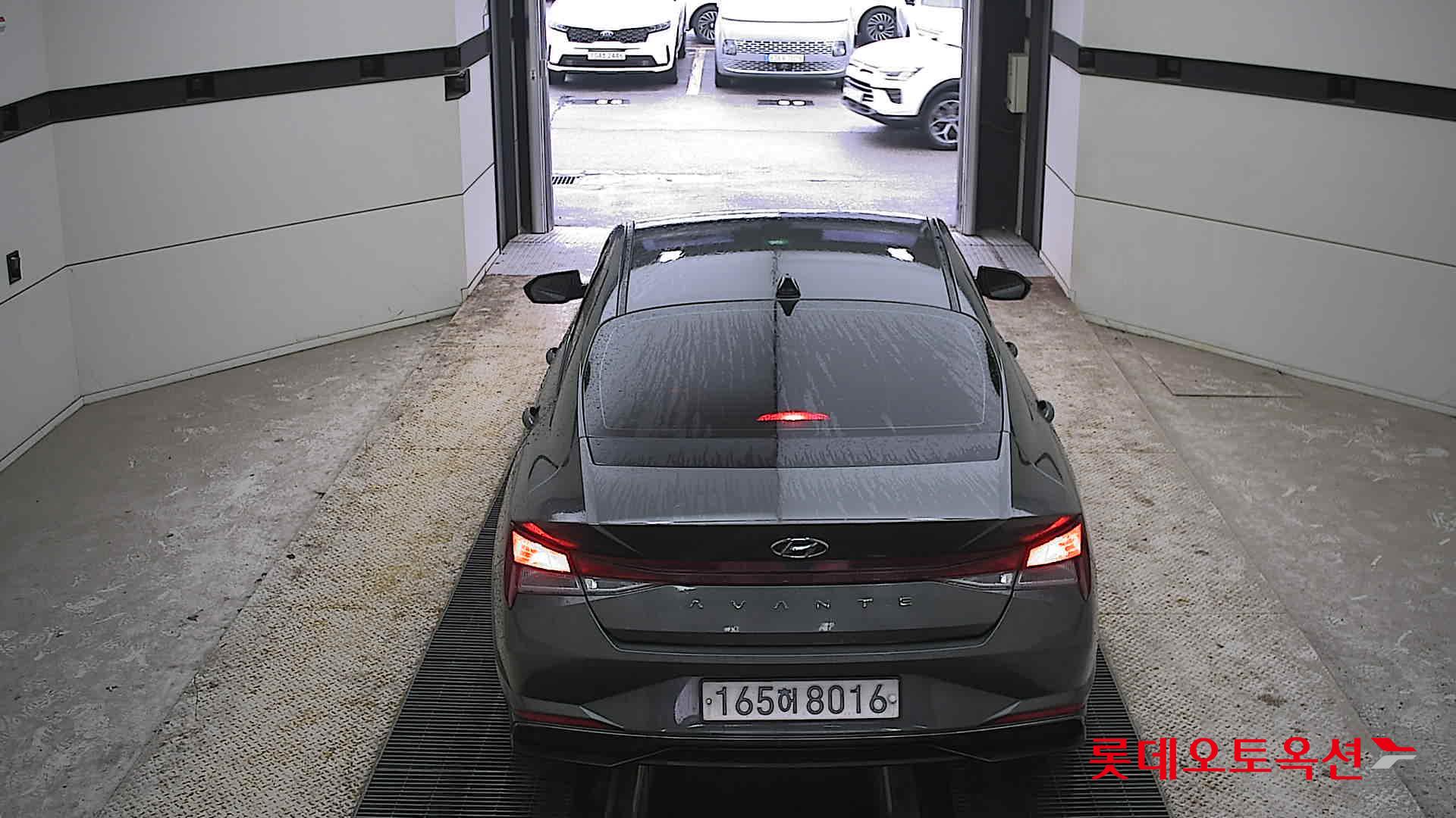 Hyundai Avante Hybrid 2022 Amazon Grey Metallic из Кореи, фото 5