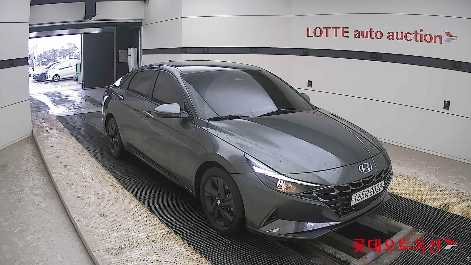 Hyundai Avante Hybrid 2022 Amazon Grey Metallic из Кореи, фото 2