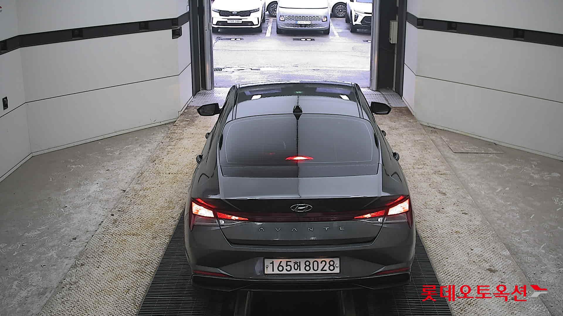 Hyundai Avante Hybrid 2022 Amazon Grey Metallic из Кореи, фото 5