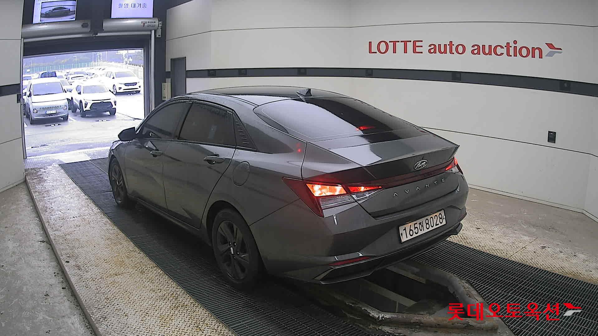 Hyundai Avante Hybrid 2022 Amazon Grey Metallic из Кореи, фото 6