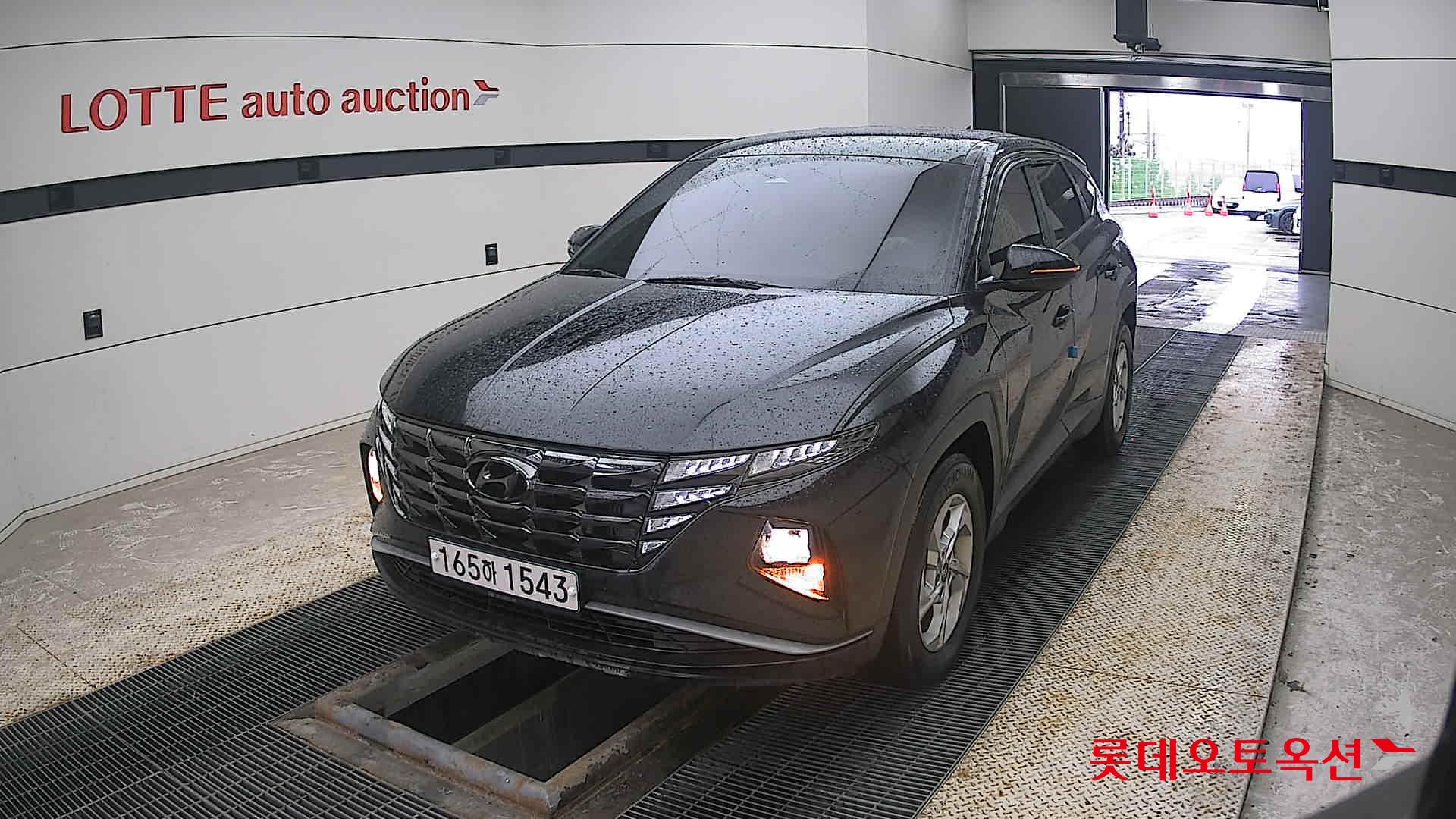 Hyundai Tucson 2022 Phantom Black Pearl из Кореи