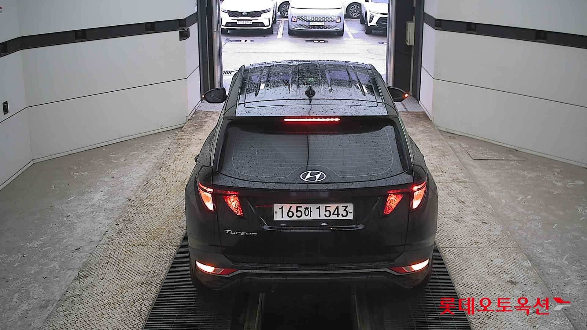 Hyundai Tucson 2022 Phantom Black Pearl из Кореи, фото 5