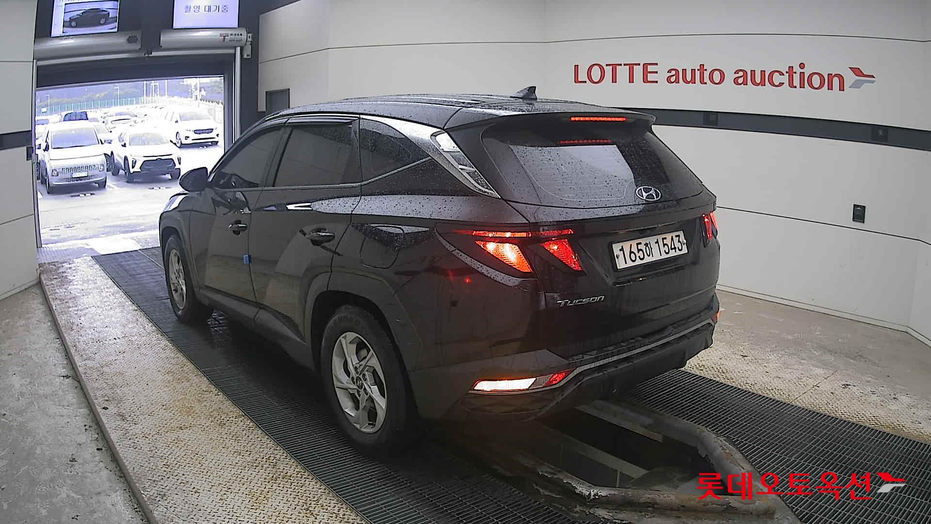 Hyundai Tucson 2022 Phantom Black Pearl из Кореи, фото 6