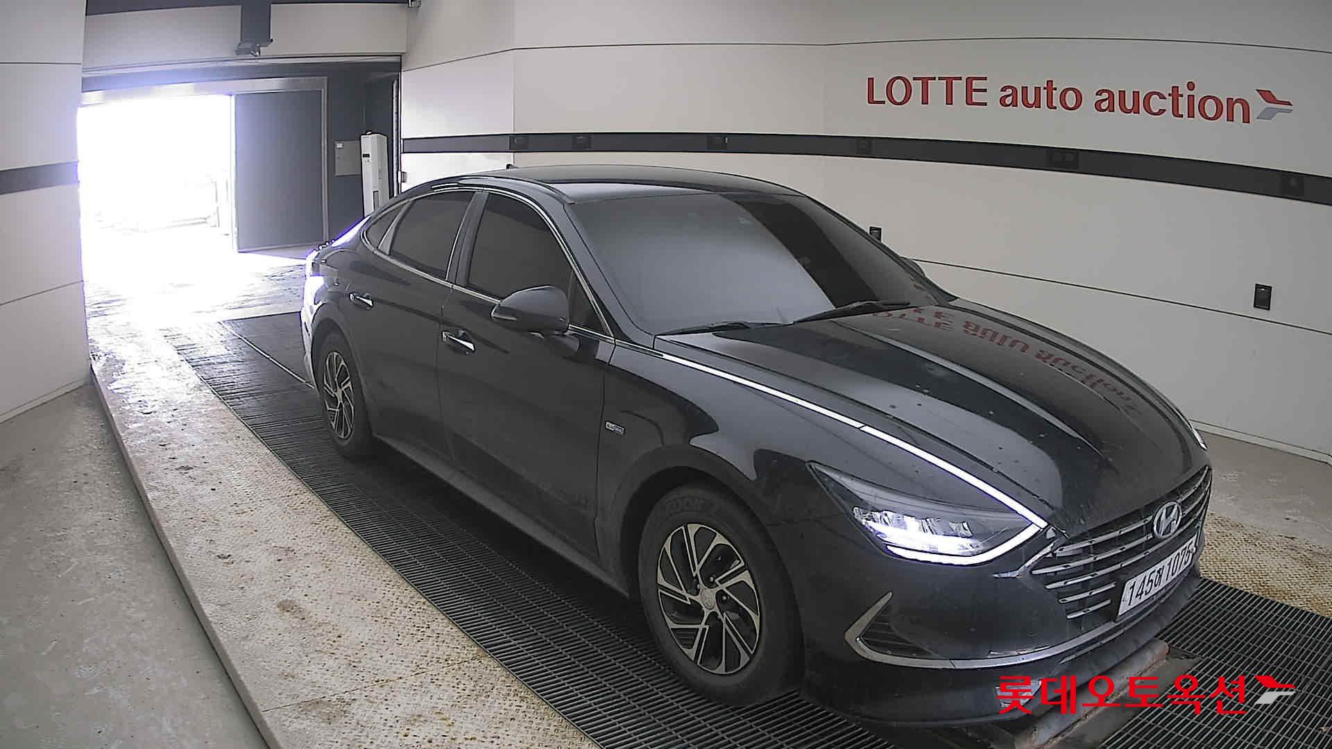 Hyundai Sonata Hybrid 2020 Midnight Black из Кореи, фото 2