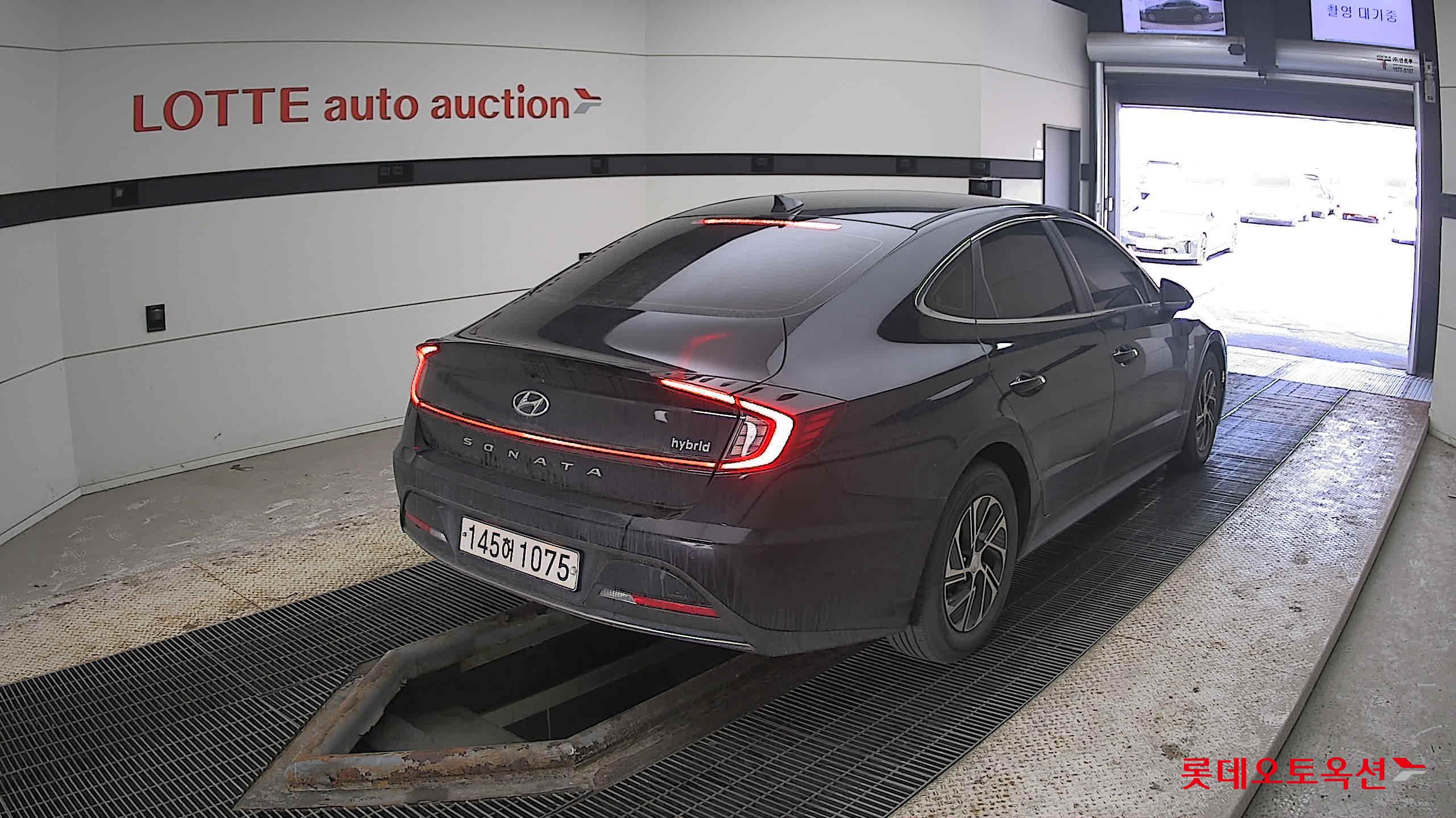 Hyundai Sonata Hybrid 2020 Midnight Black из Кореи, фото 4