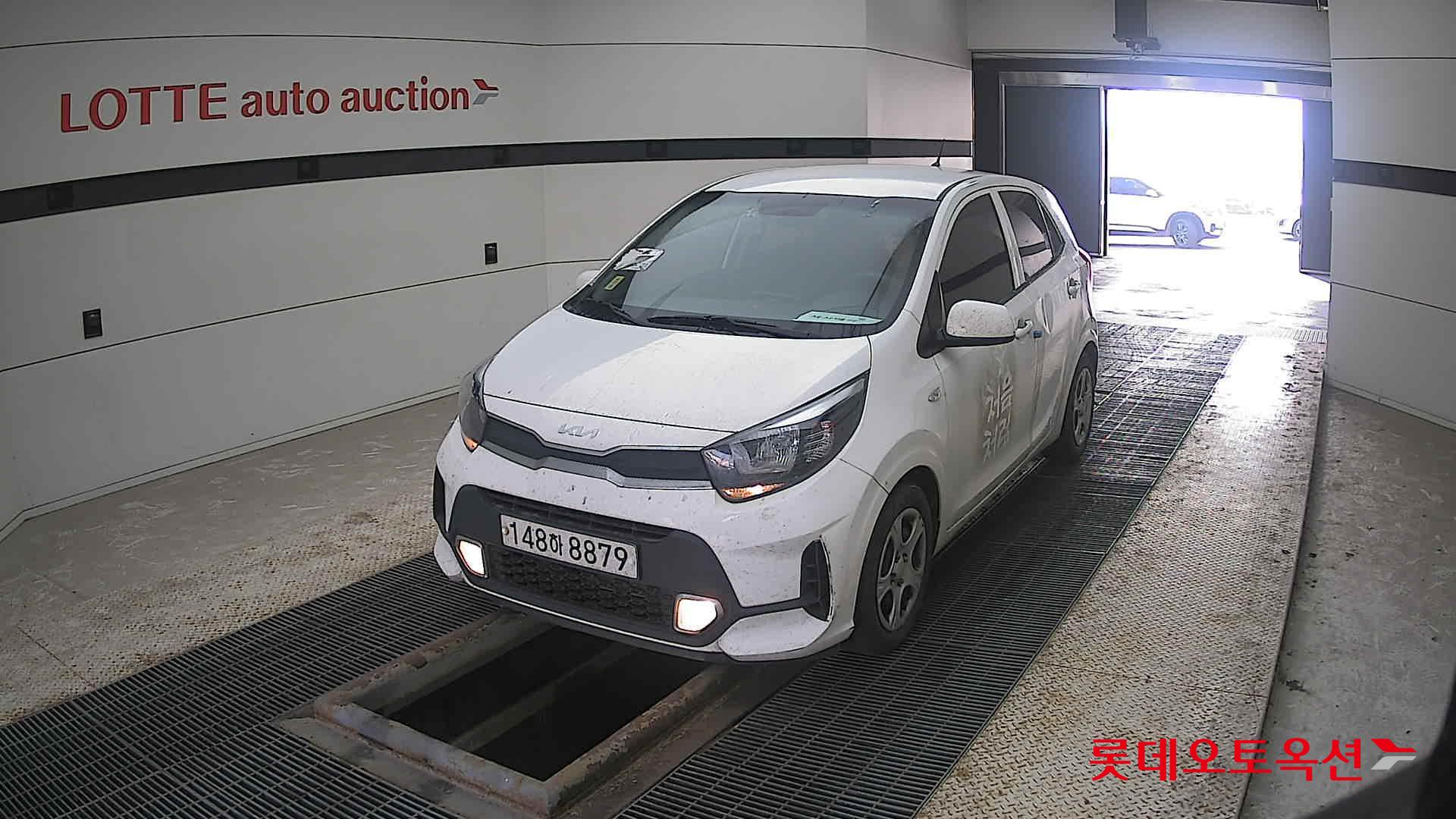 Kia Morning 2022 Clear White из Кореи