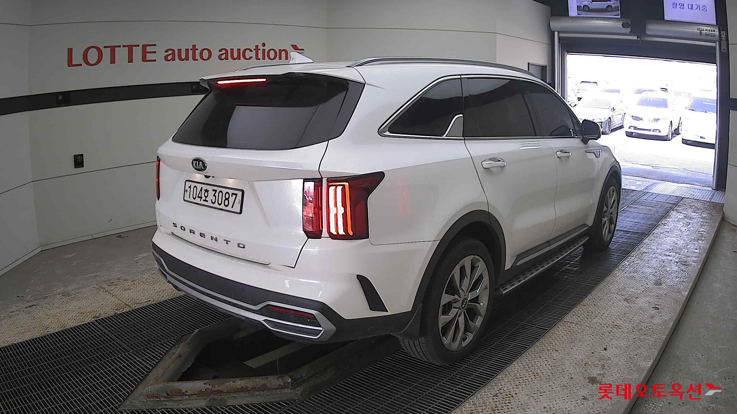 Kia Sorento 2021 Snow White Pearl (optional) из Кореи, фото 4
