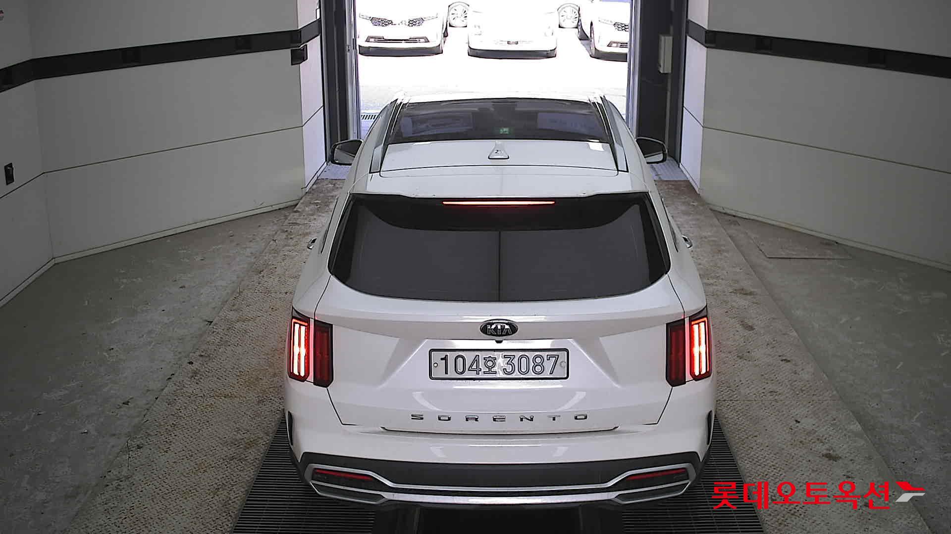 Kia Sorento 2021 Snow White Pearl (optional) из Кореи, фото 5