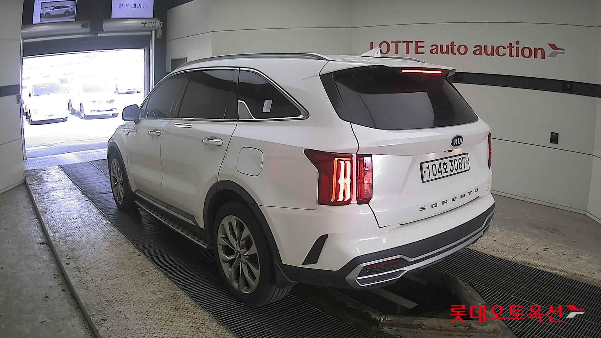 Kia Sorento 2021 Snow White Pearl (optional) из Кореи, фото 6