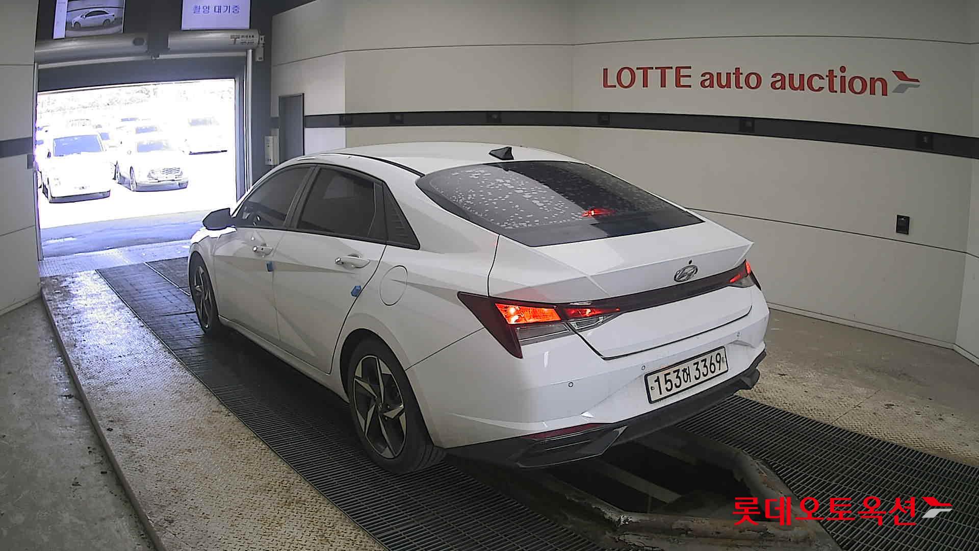 Hyundai Avante 2021 Polar White из Кореи, фото 6