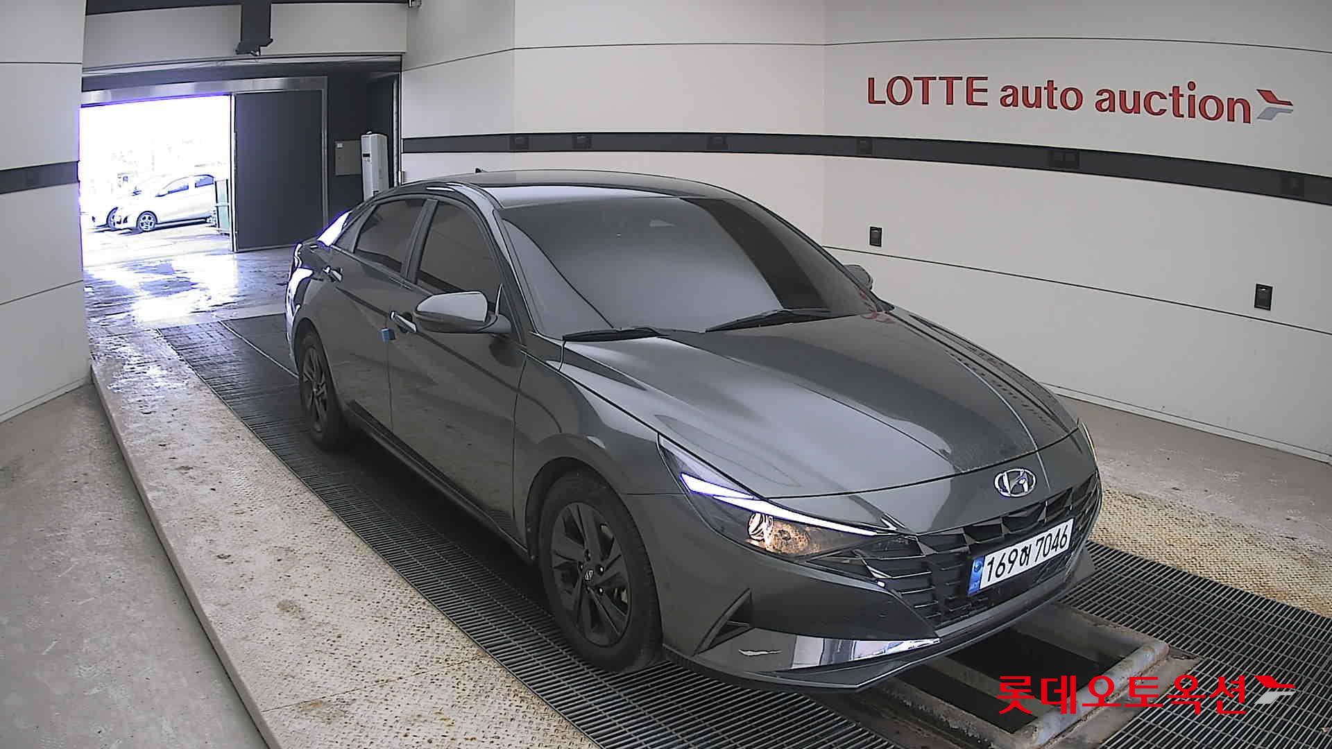 Hyundai Avante 2023 Amazon Grey Metallic из Кореи, фото 2