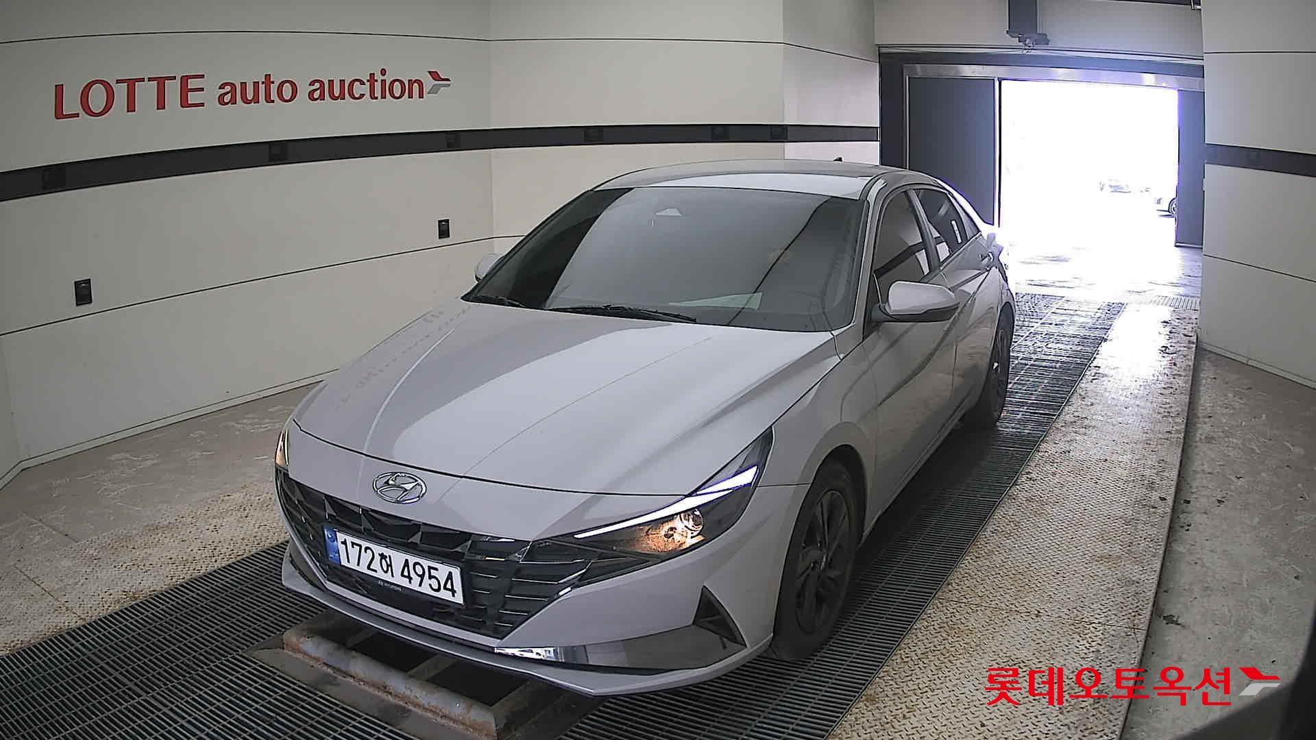 Hyundai Avante 2023 Cyber Grey Metallic из Кореи