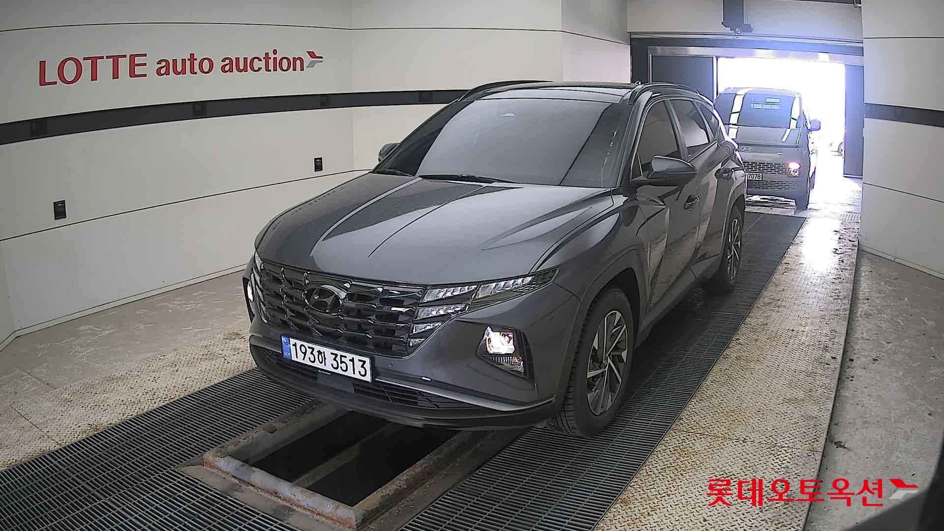 Hyundai Tucson Hybrid 2022 Titanium Grey Metallic из Кореи