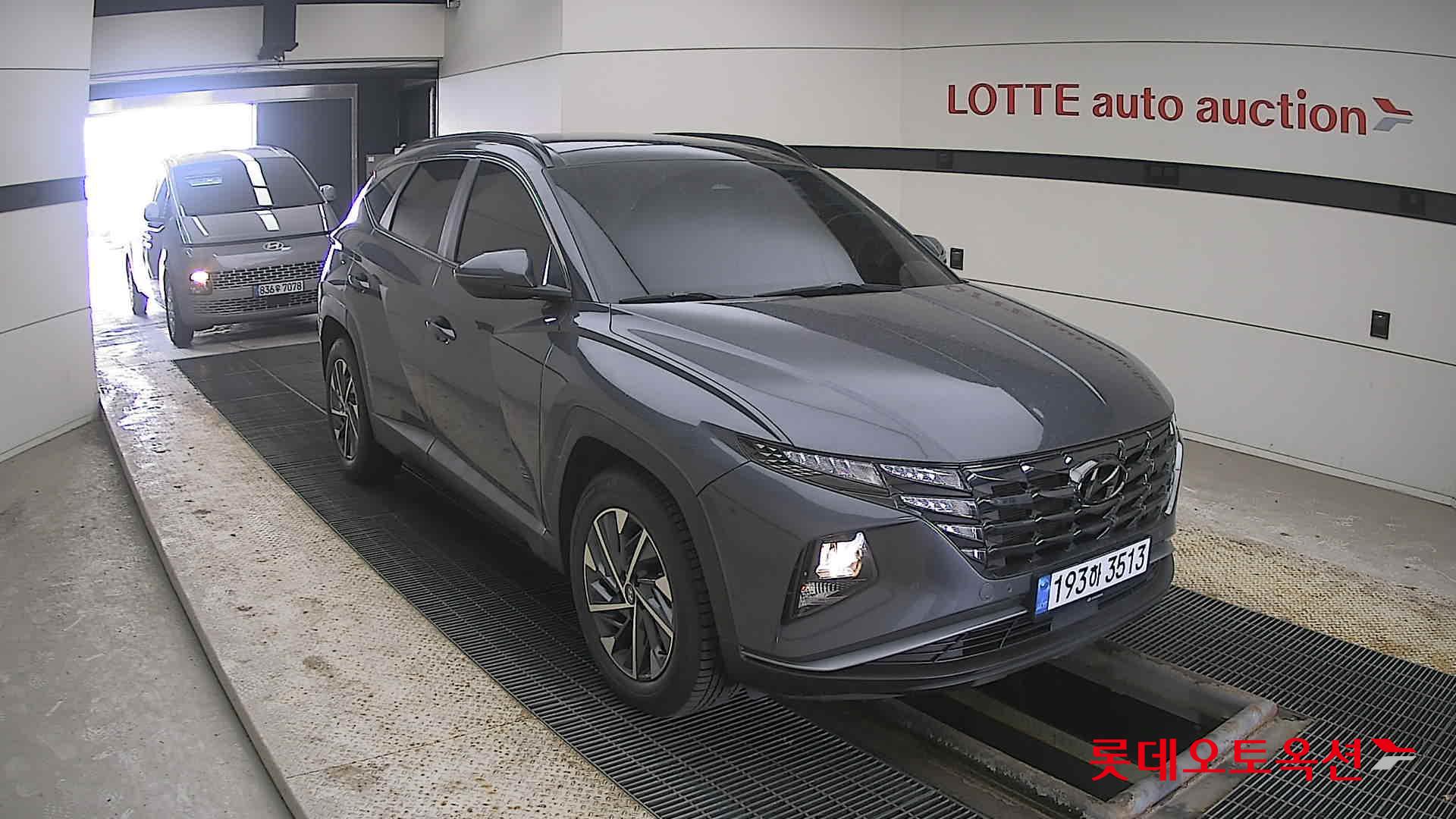 Hyundai Tucson Hybrid 2022 Titanium Grey Metallic из Кореи, фото 2