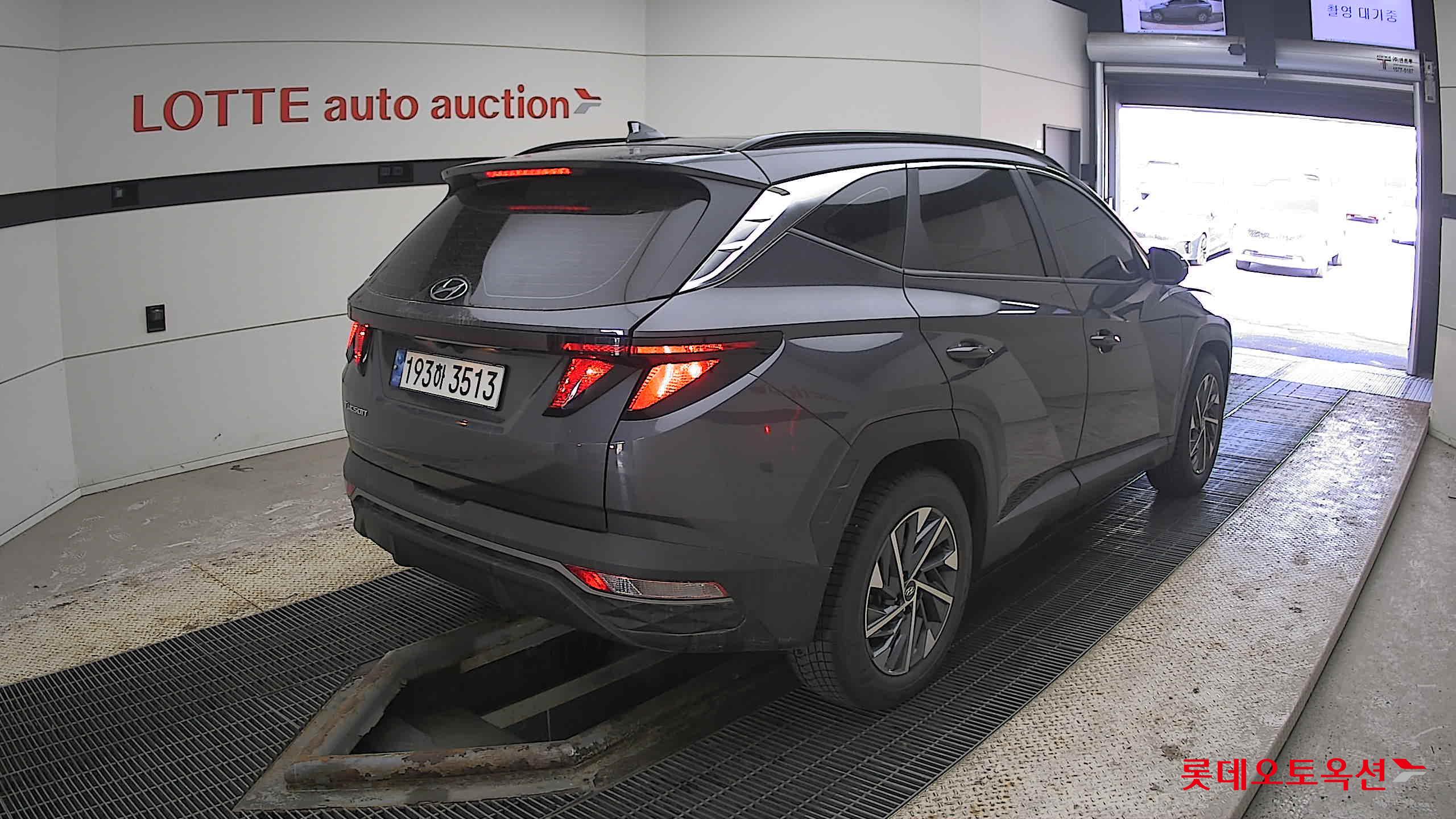 Hyundai Tucson Hybrid 2022 Titanium Grey Metallic из Кореи, фото 4